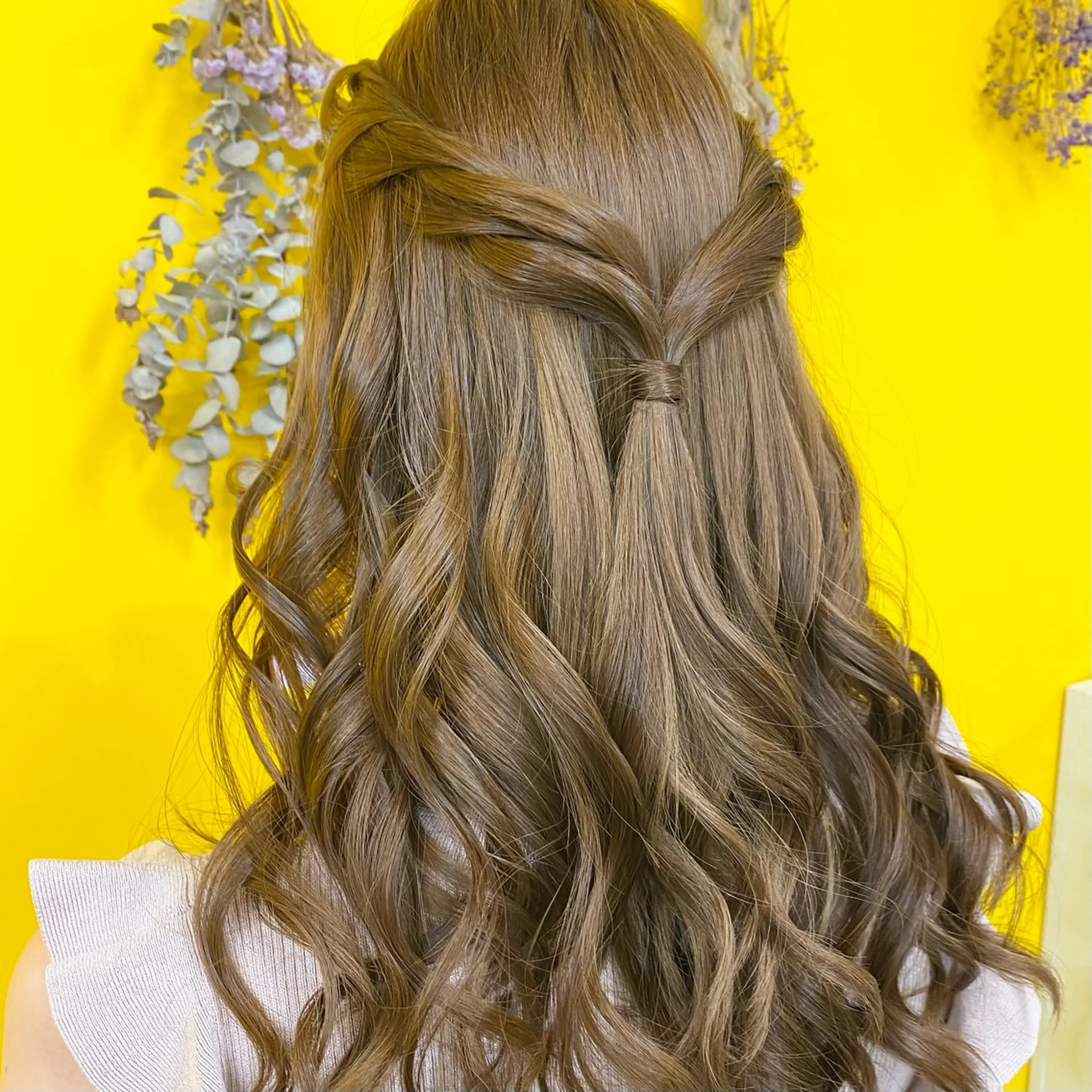 ロング ヘアアレンジ ヘアセット hair make salon m所属・aira𓂃𓈒𓏸 新宿ヘアセット🪽のヘアスタイル