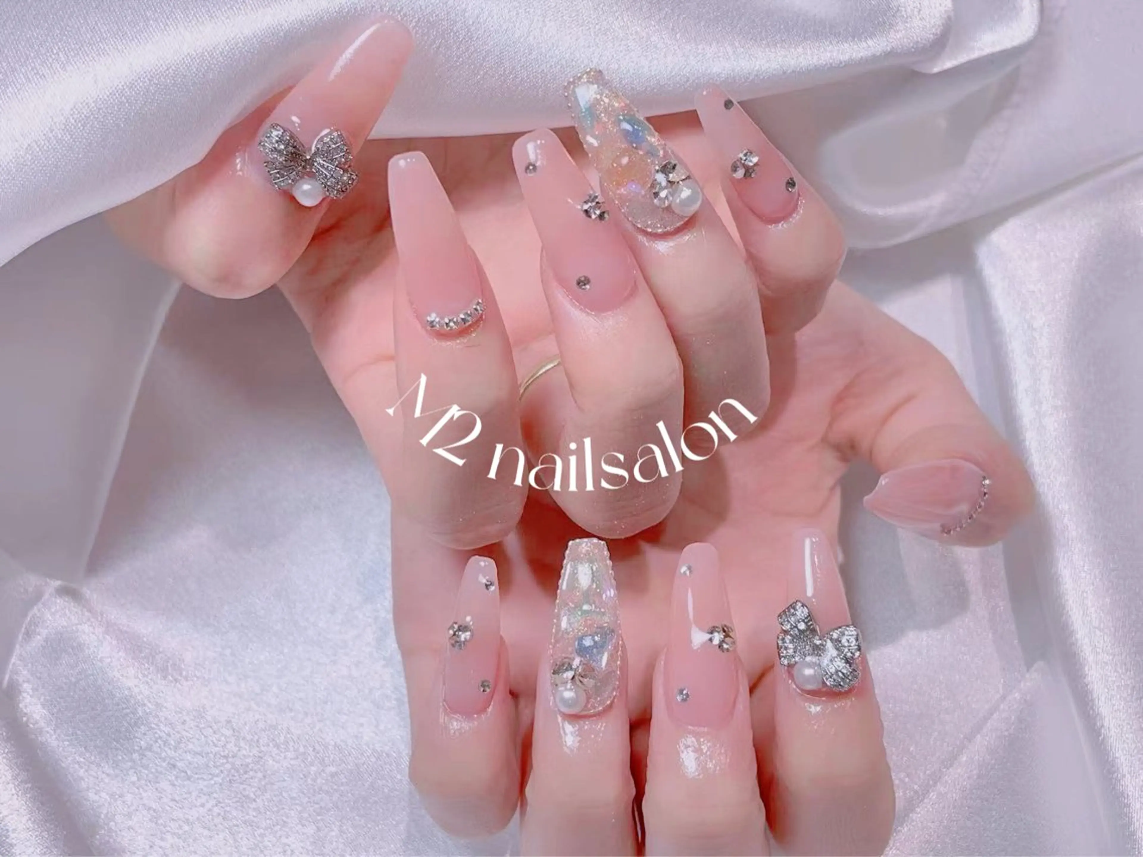 ネイル ハンドネイル 長さだし専門店 M2　rikaのネイルデザイン