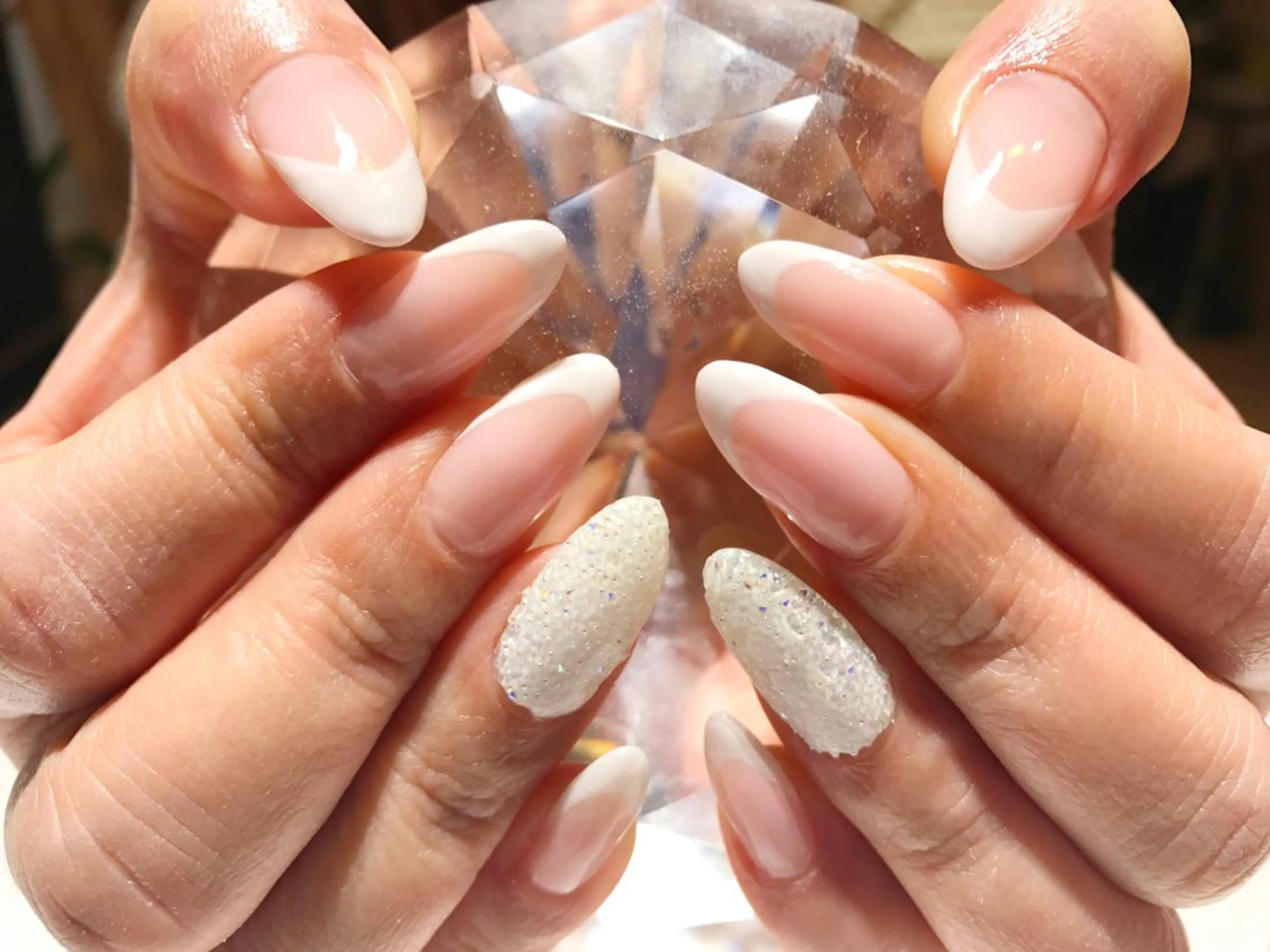 ネイル フレンチネイル ジェルネイル YUN 💅のネイルデザイン