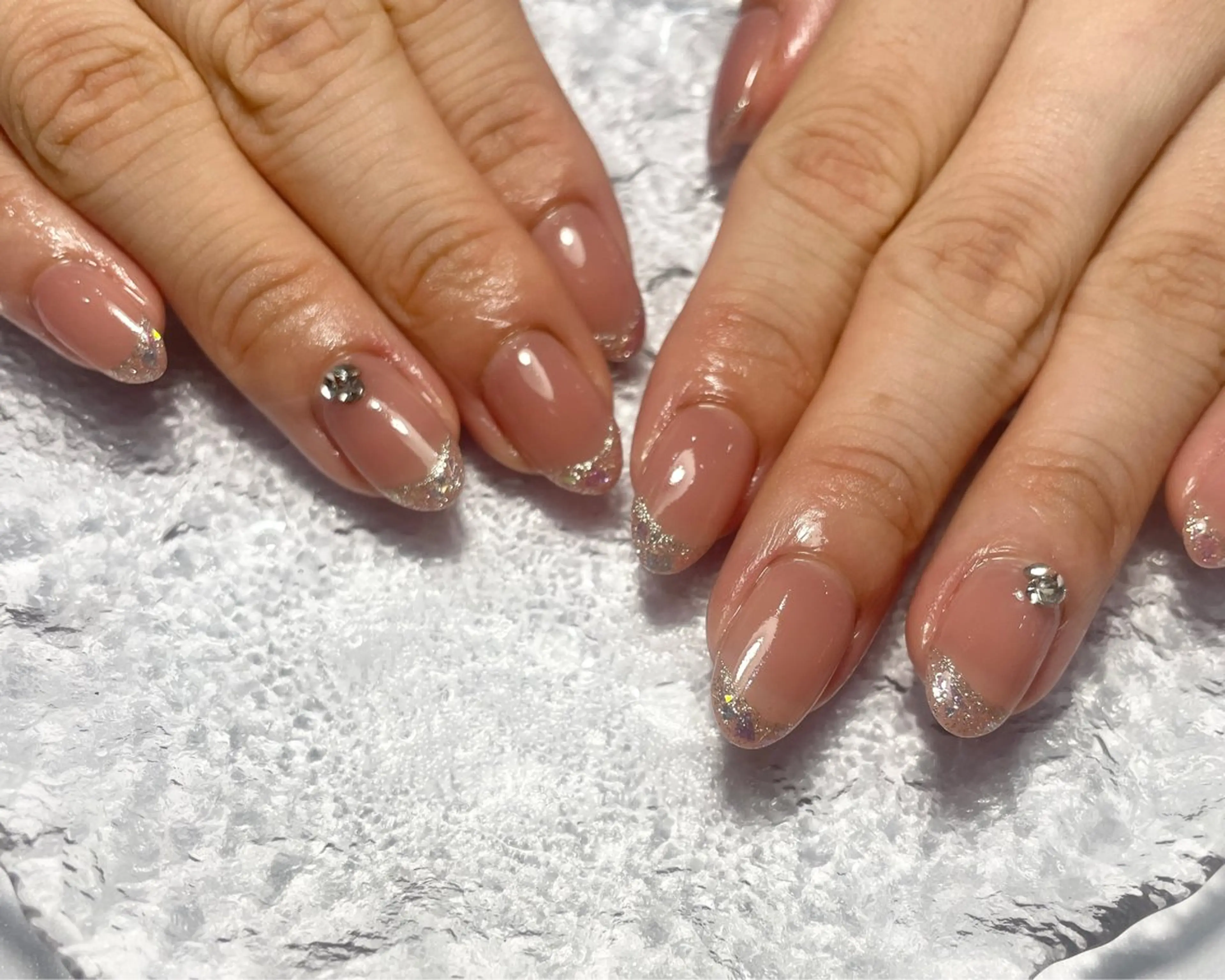 ネイル ラメ(グリッター) ハンドネイル miu nailのネイルデザイン
