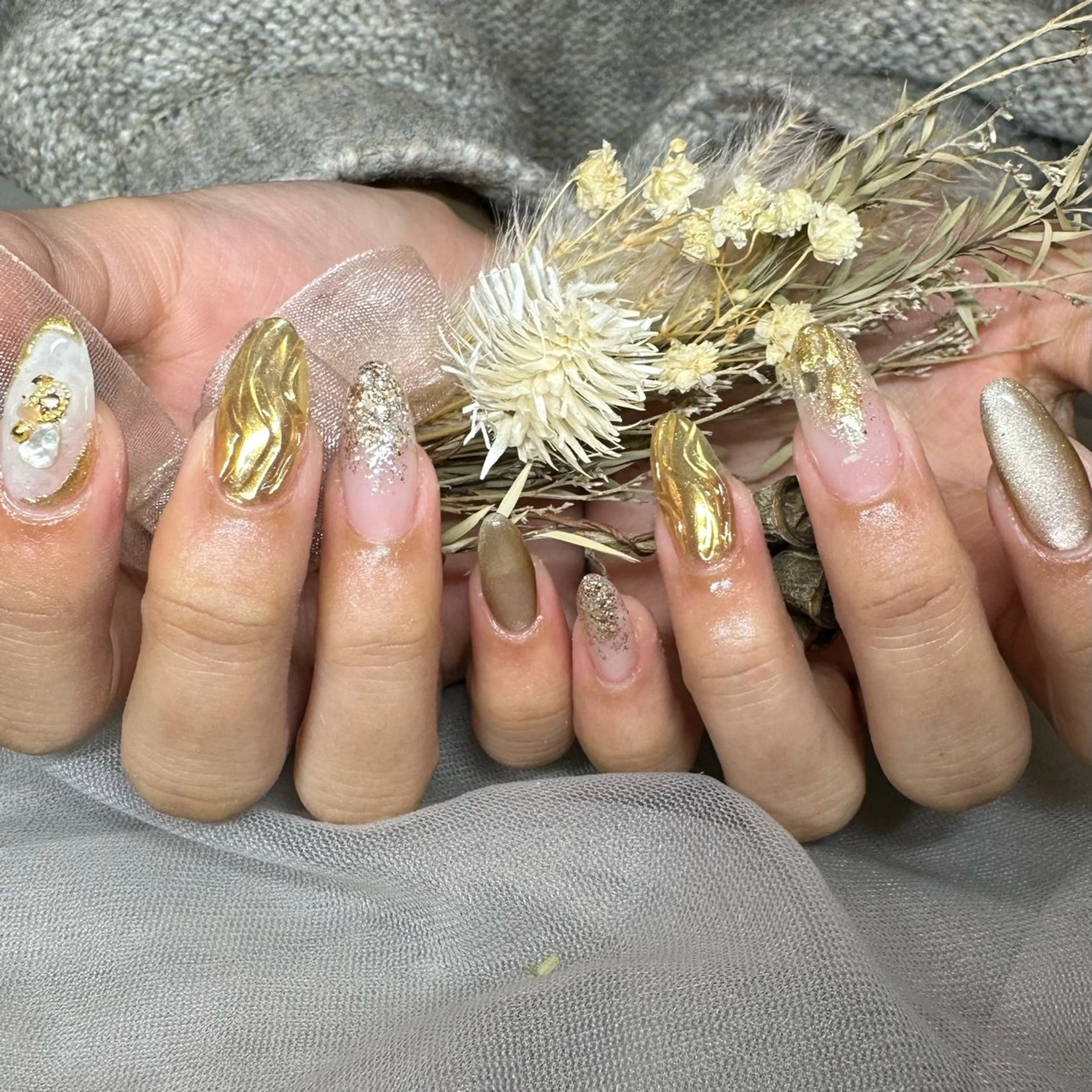 ネイル ハンドネイル Moon  Nail /栄　大須のネイルデザイン