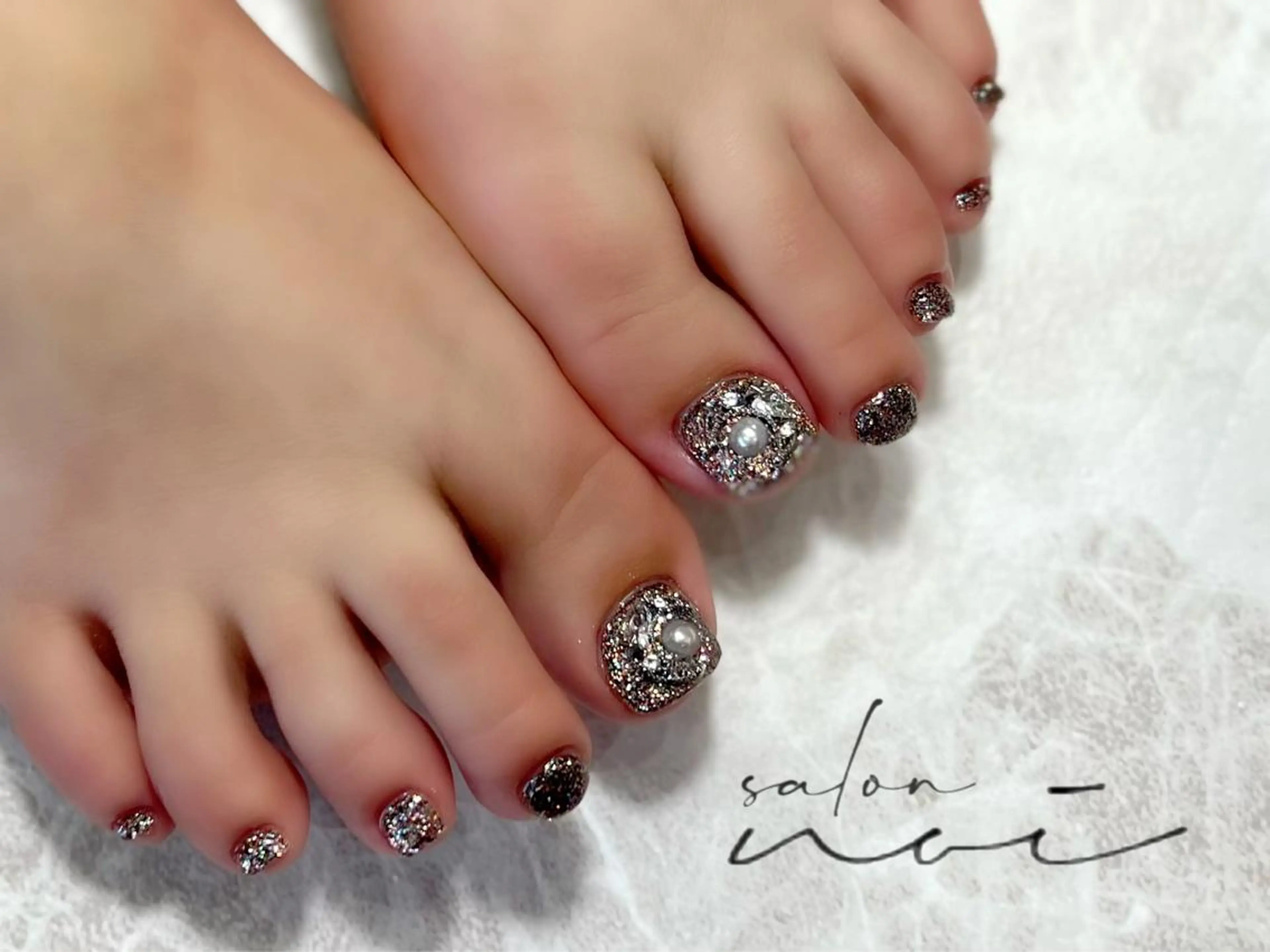 ネイル フットネイル フットネイル salon noiのネイルデザイン