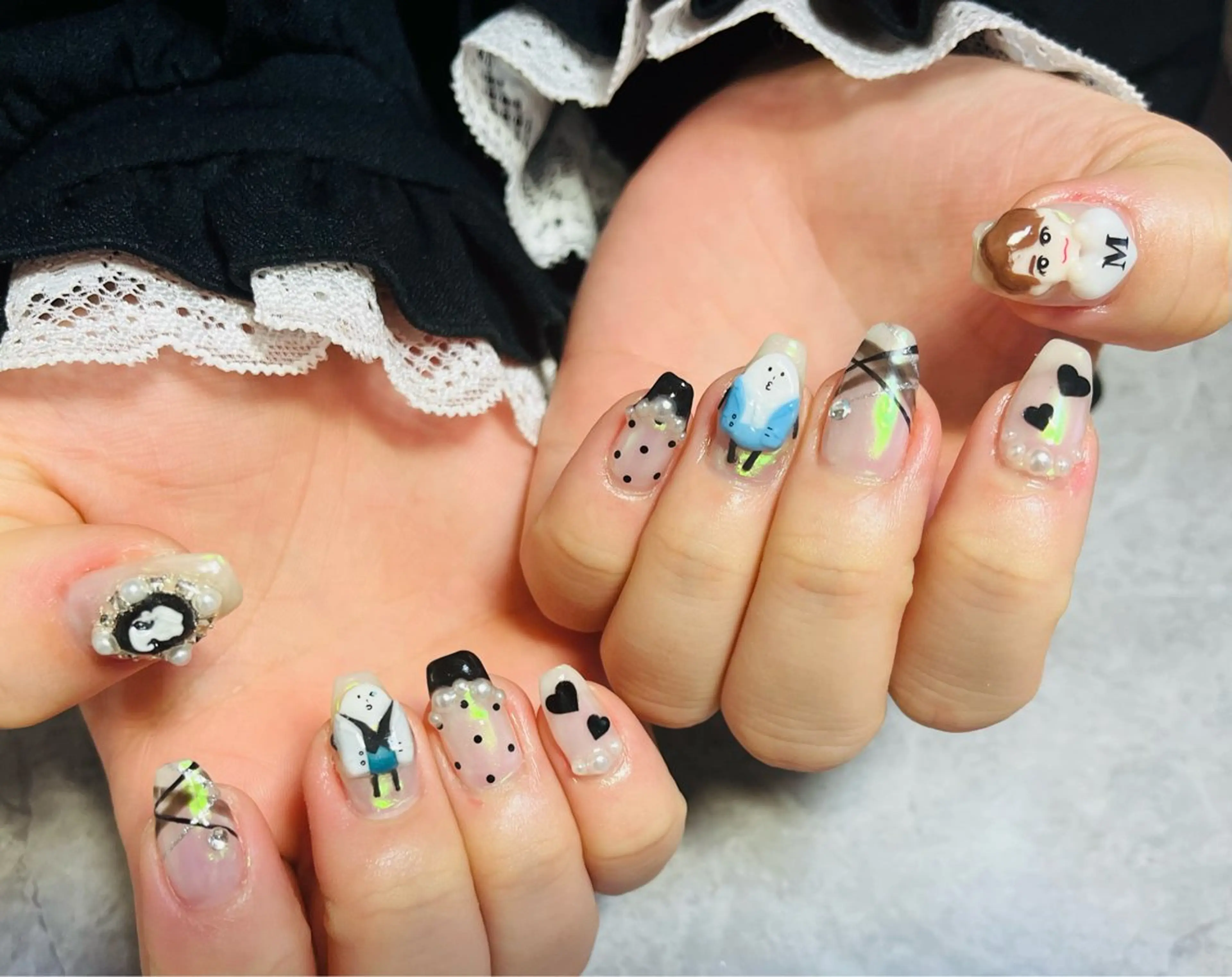 ネイル 持ち込み ベテランネイル cnc  nailのネイルデザイン