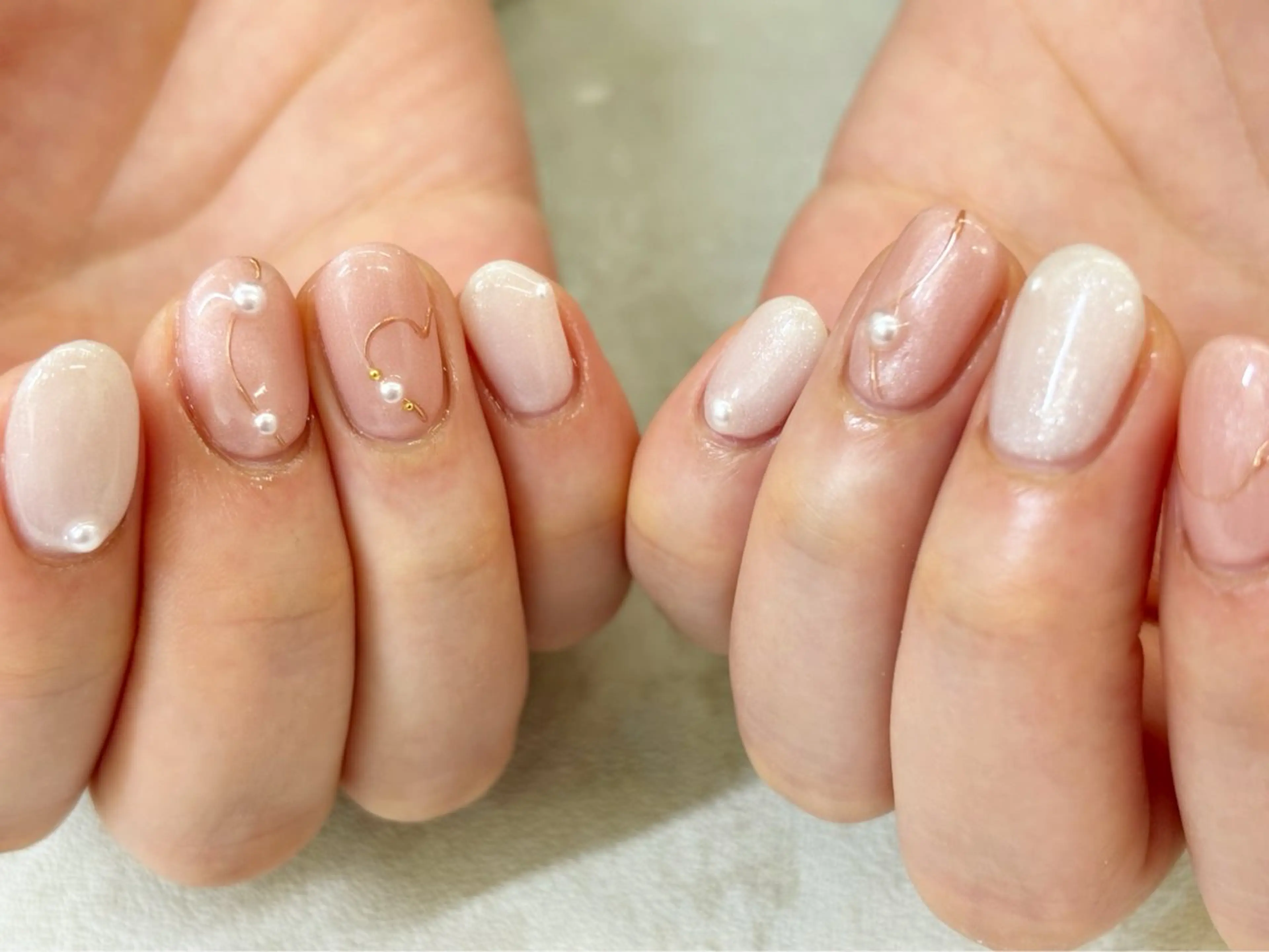 ネイル 持ち込み ハンドネイル nail salon monailのネイルデザイン