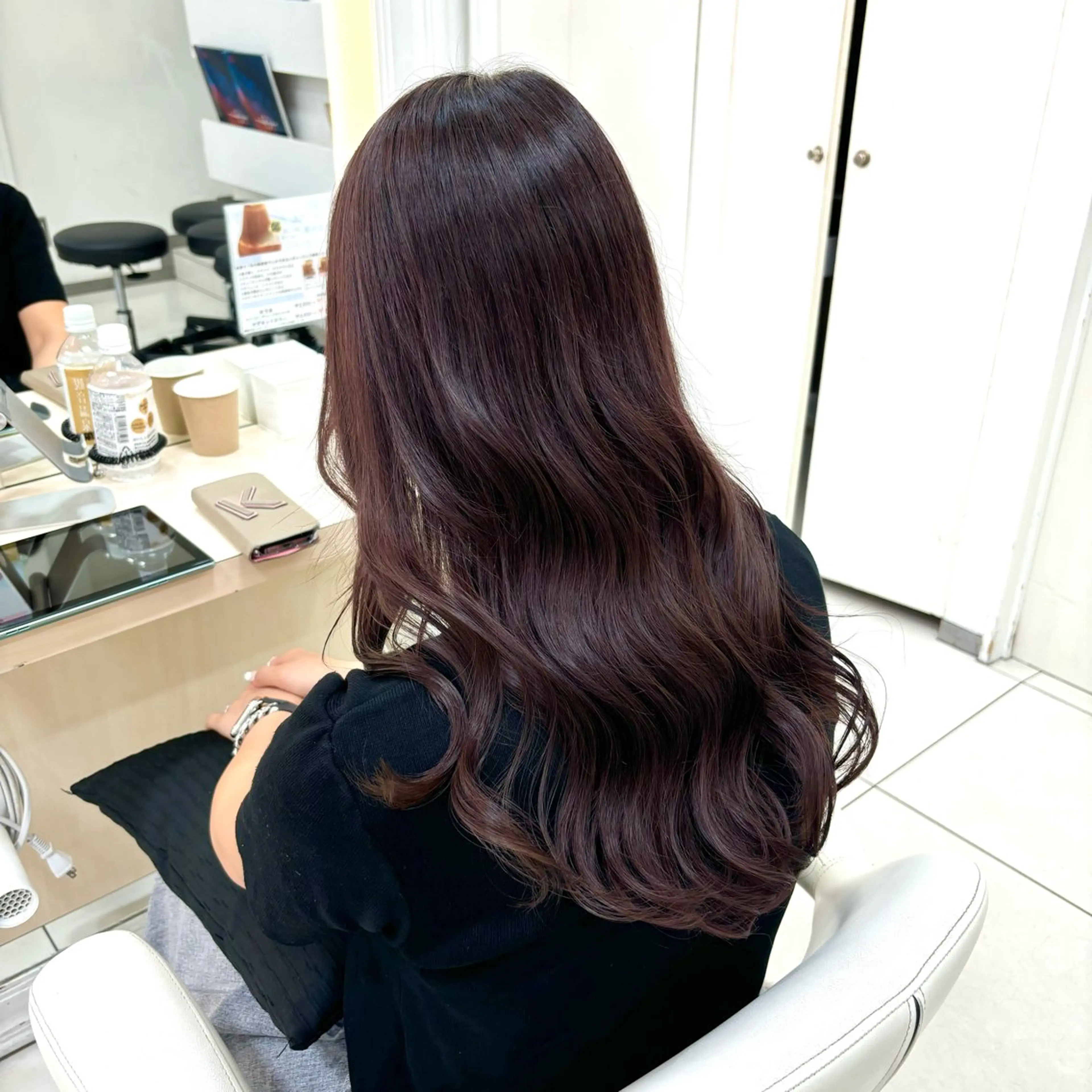 カラー ヘアカラー 🫧艶髪🫧 桑名れもんのヘアスタイル