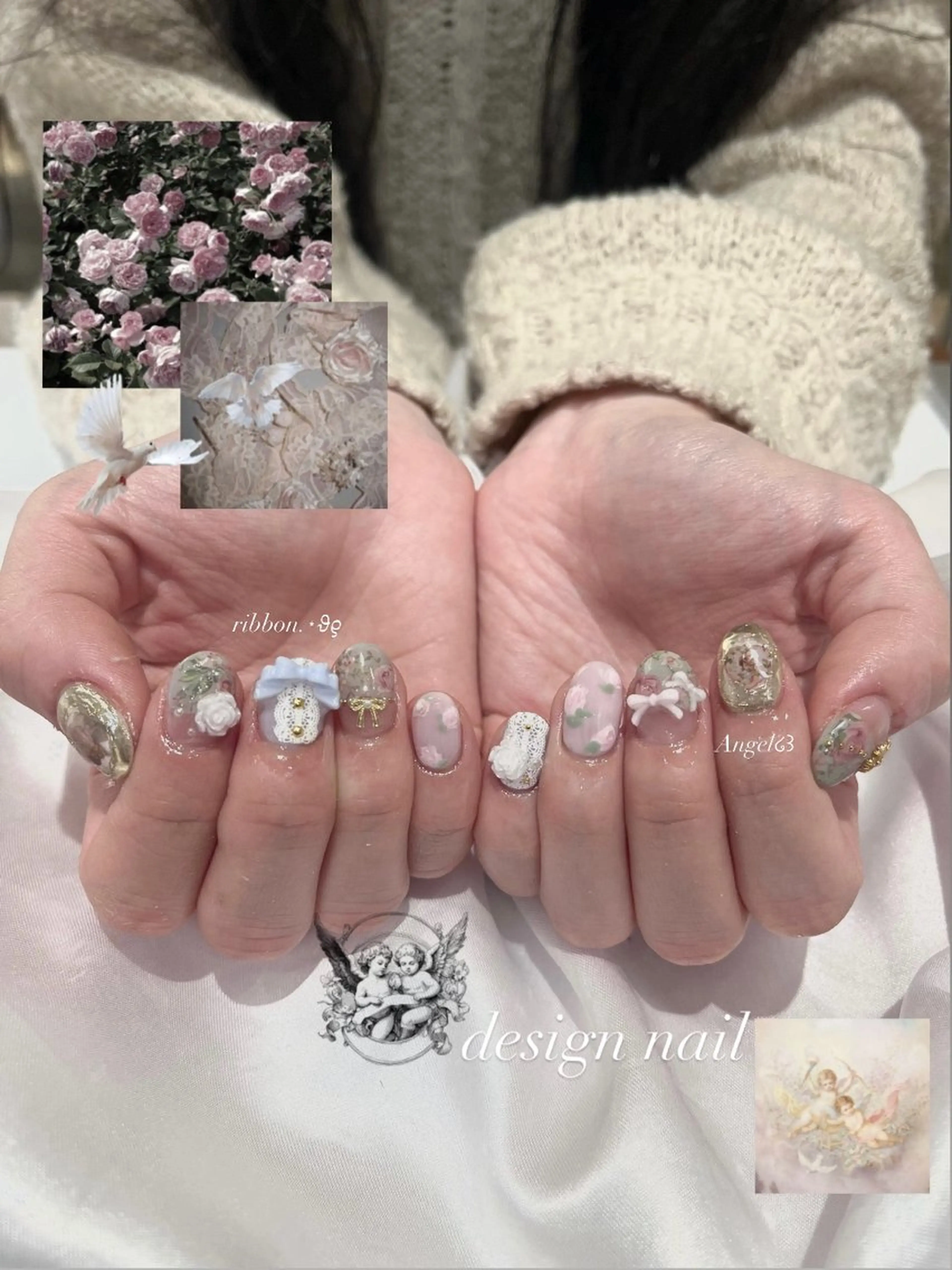 ネイル ハンドネイル yua ⋆. 𐙚 ˚のネイルデザイン