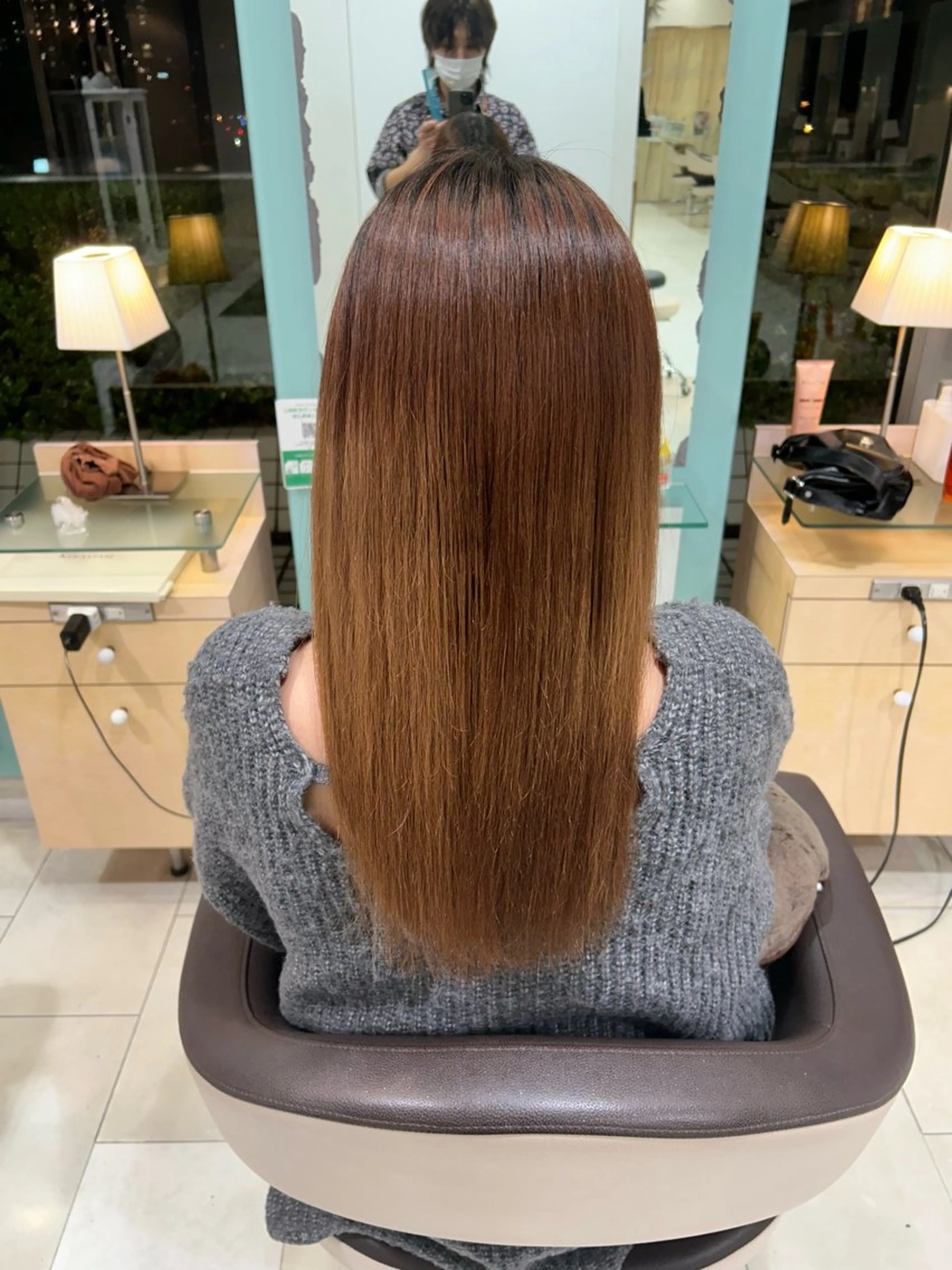 ⚫️艶髪／ブリーチ毛対応髪質改善トリートメント✨➕ケラスターゼトリートメント付きの写真