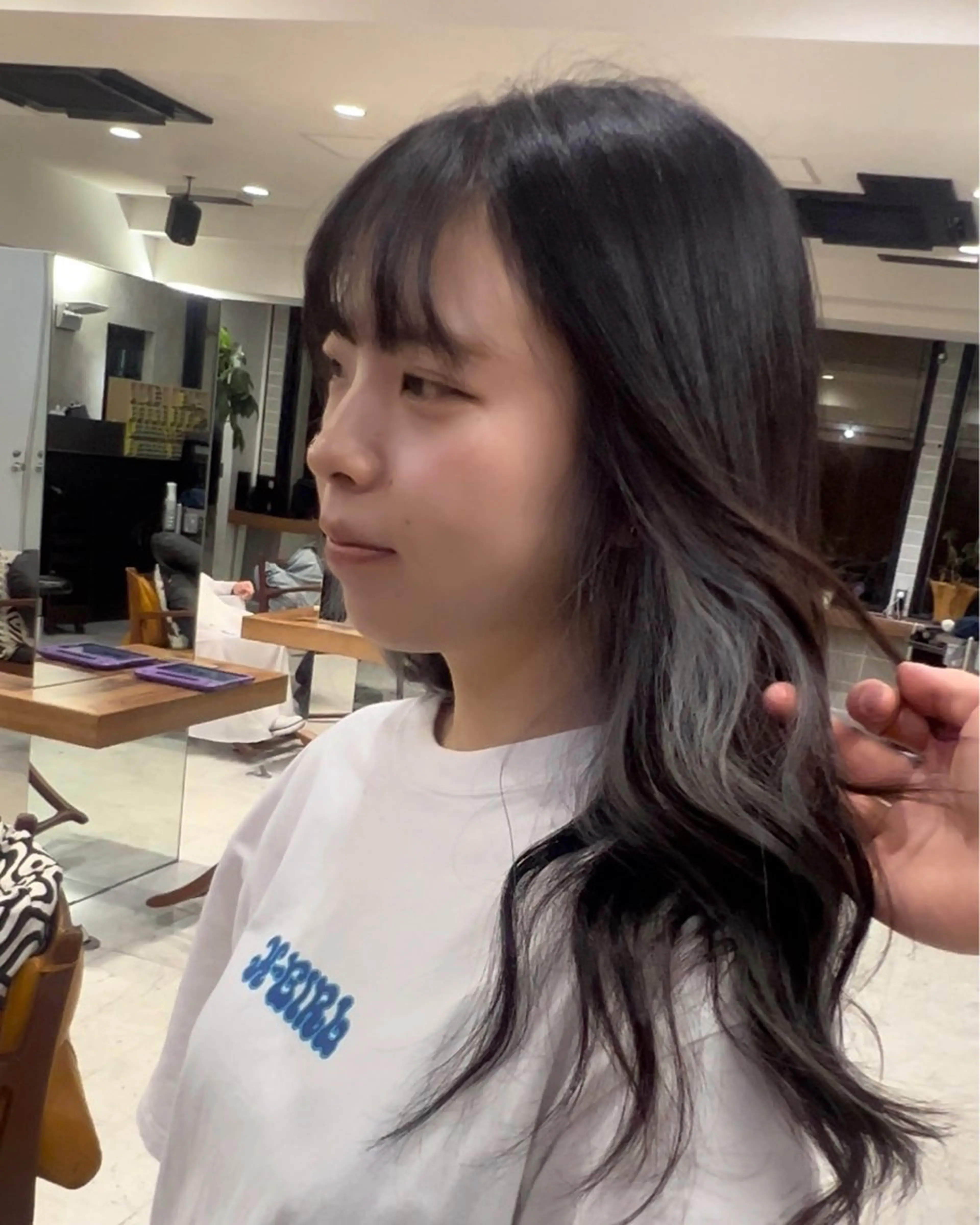 ロング カラー ヘアカラー ハイトーン /レイヤー/ふみやのヘアスタイル