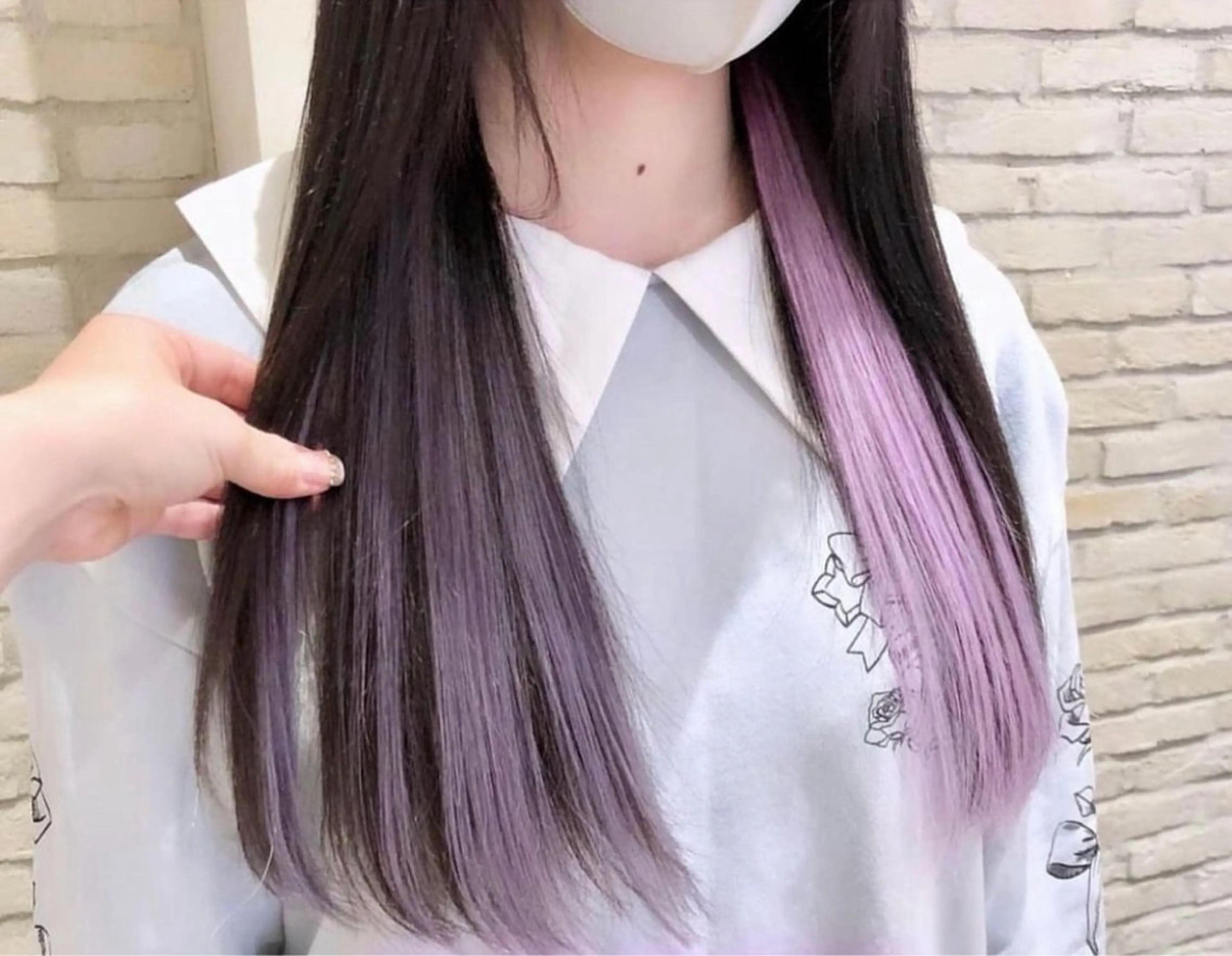 セミロング エクステ SHION🍒ྀི/ ヘアメ/つや髪/のヘアスタイル
