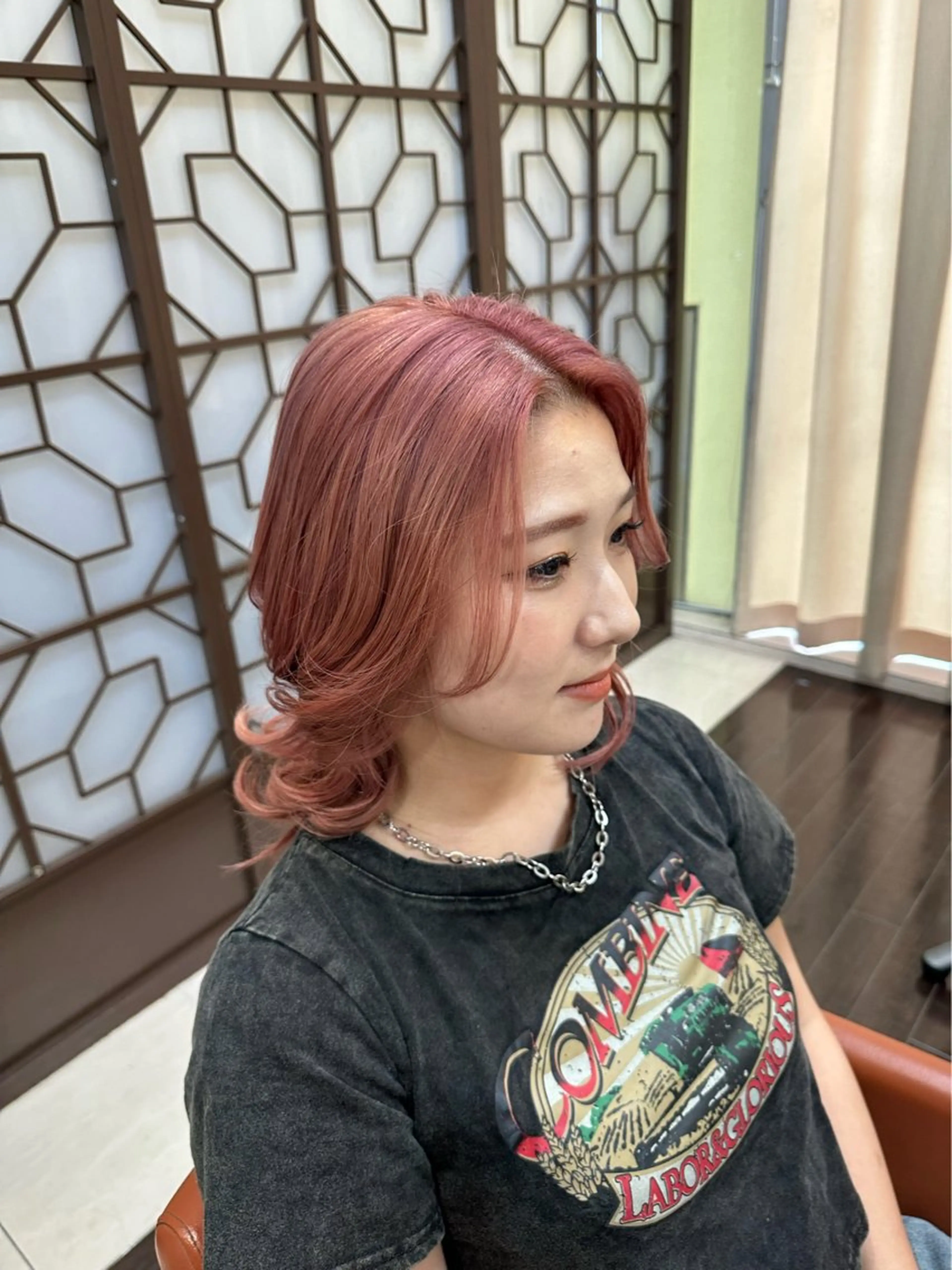 ミディアム カラー ヘアアレンジ 毎月230人担当/ メンズヘア/清和武虎のヘアスタイル