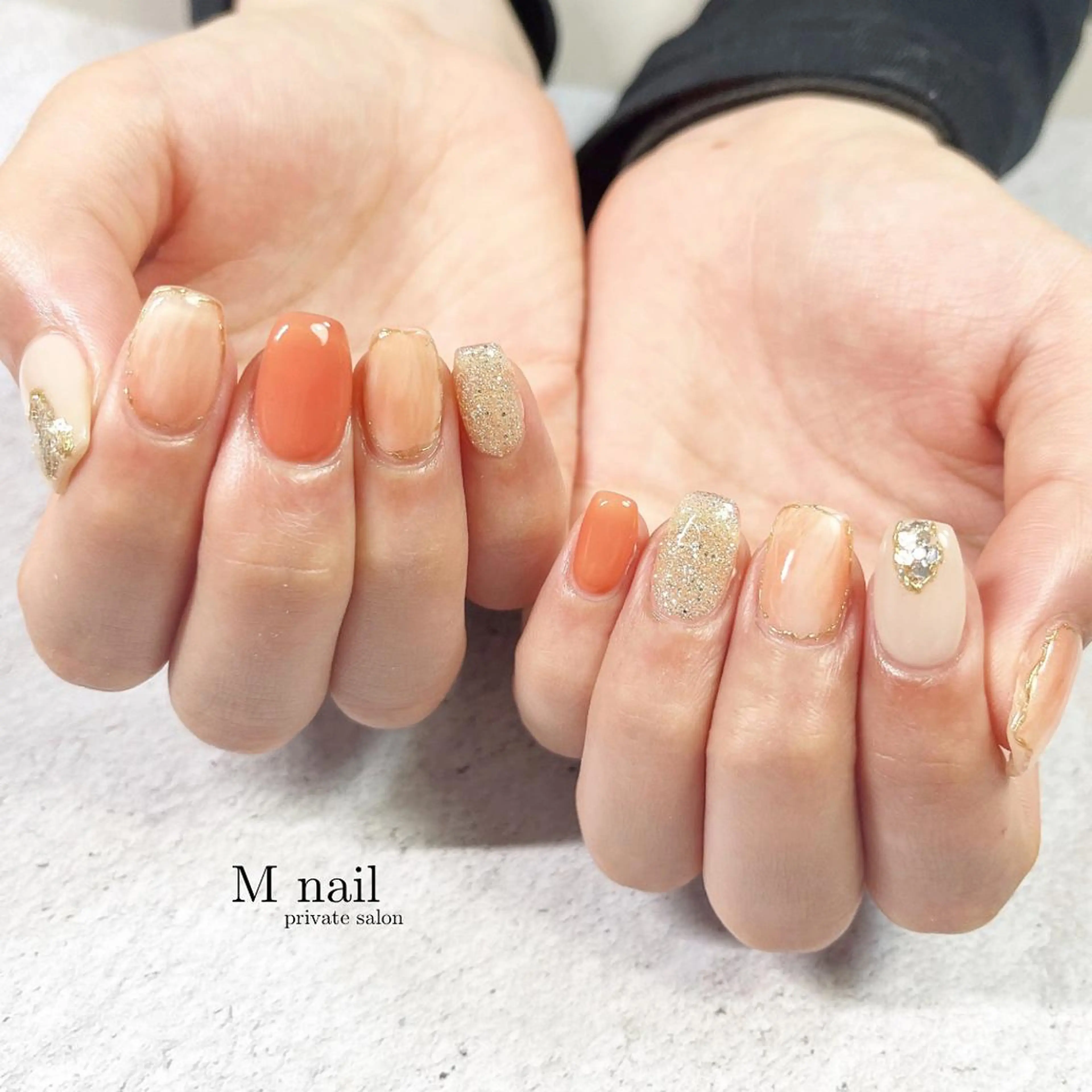 ネイル ハンドネイル M　nail所属・M nailのネイルデザイン
