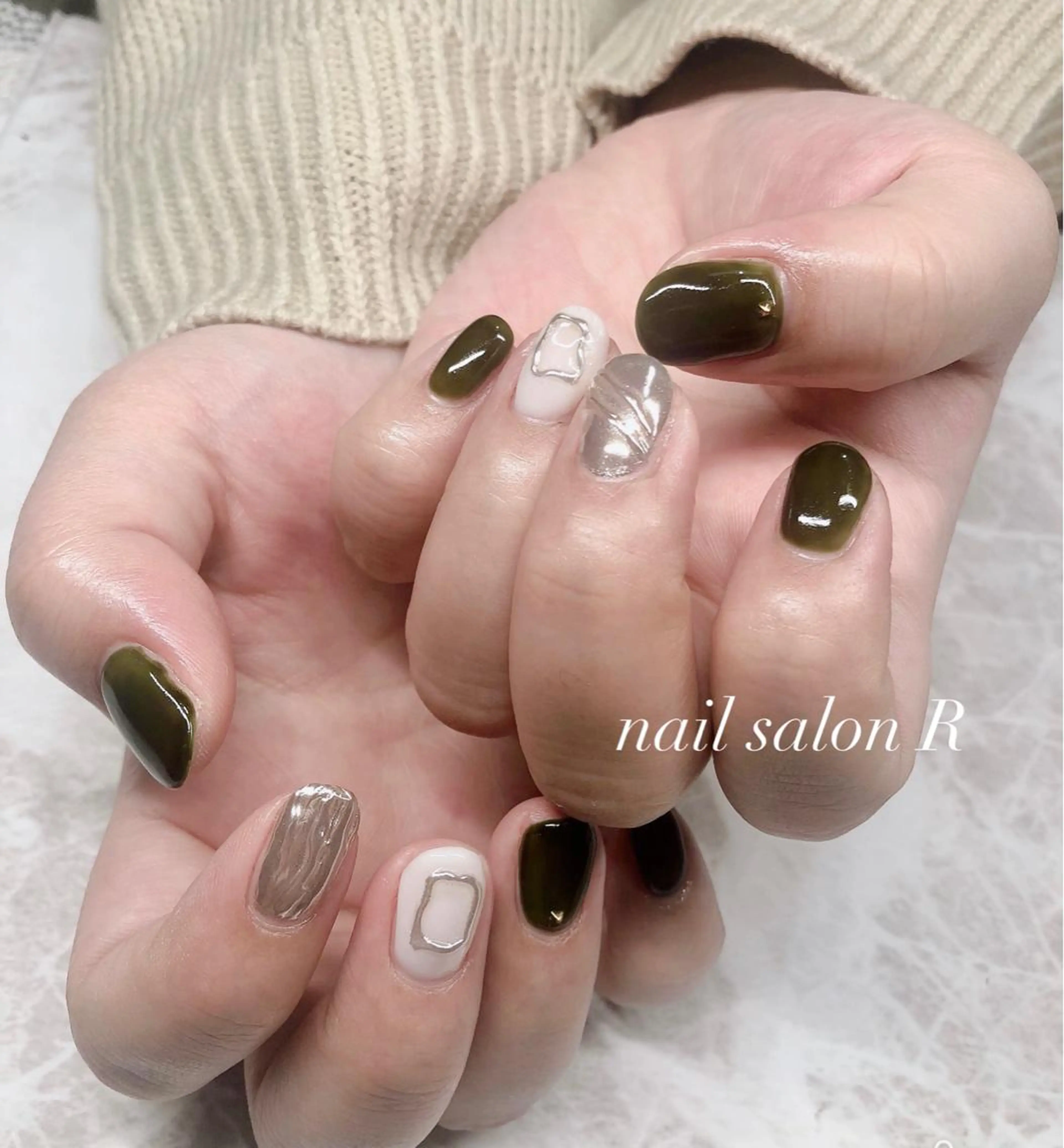 ネイル ハンドネイル nail salon Rのネイルデザイン