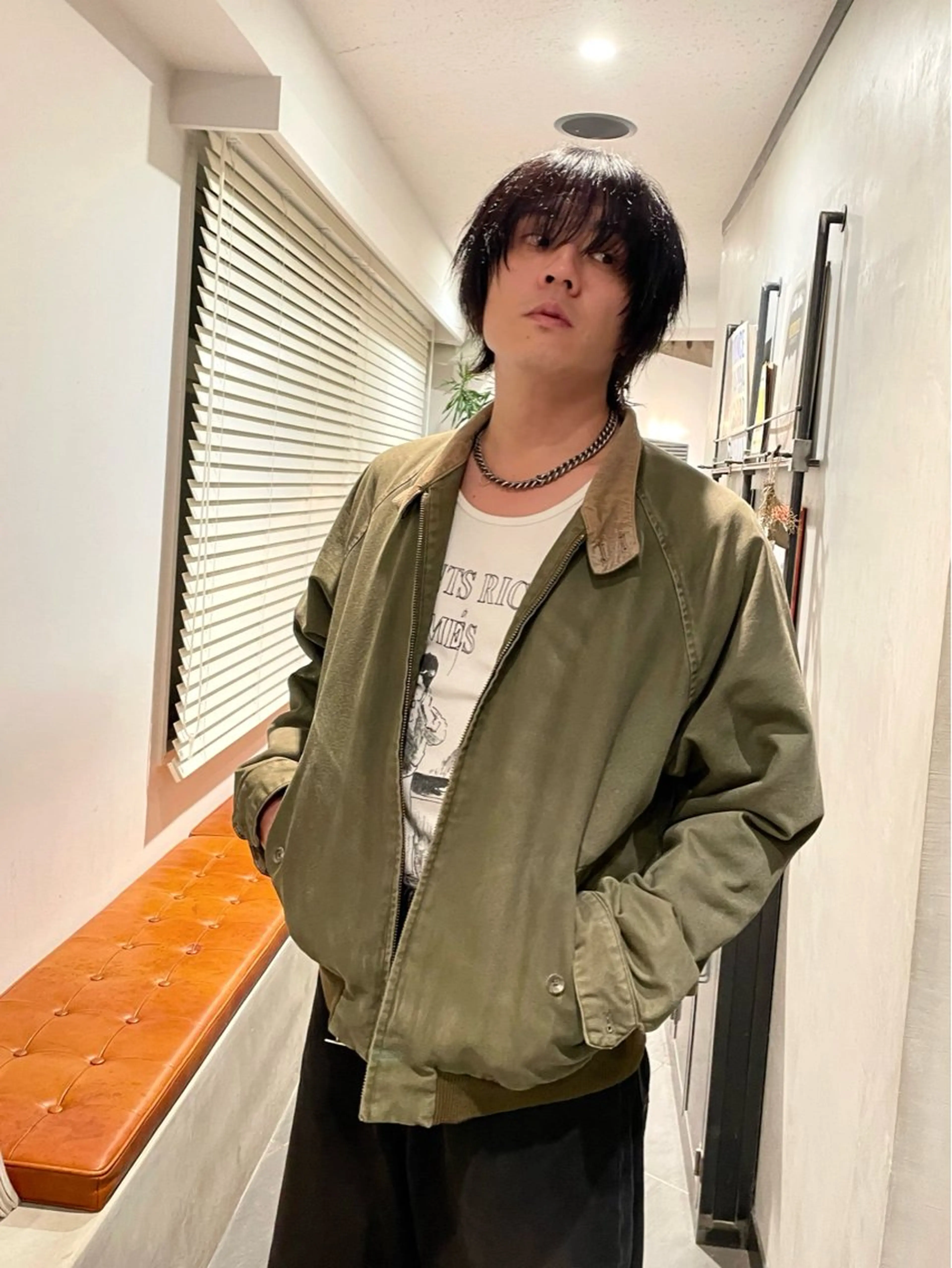 ミディアム メンズ カット トリートメント 優作 〜圧倒的信頼〜のヘアスタイル