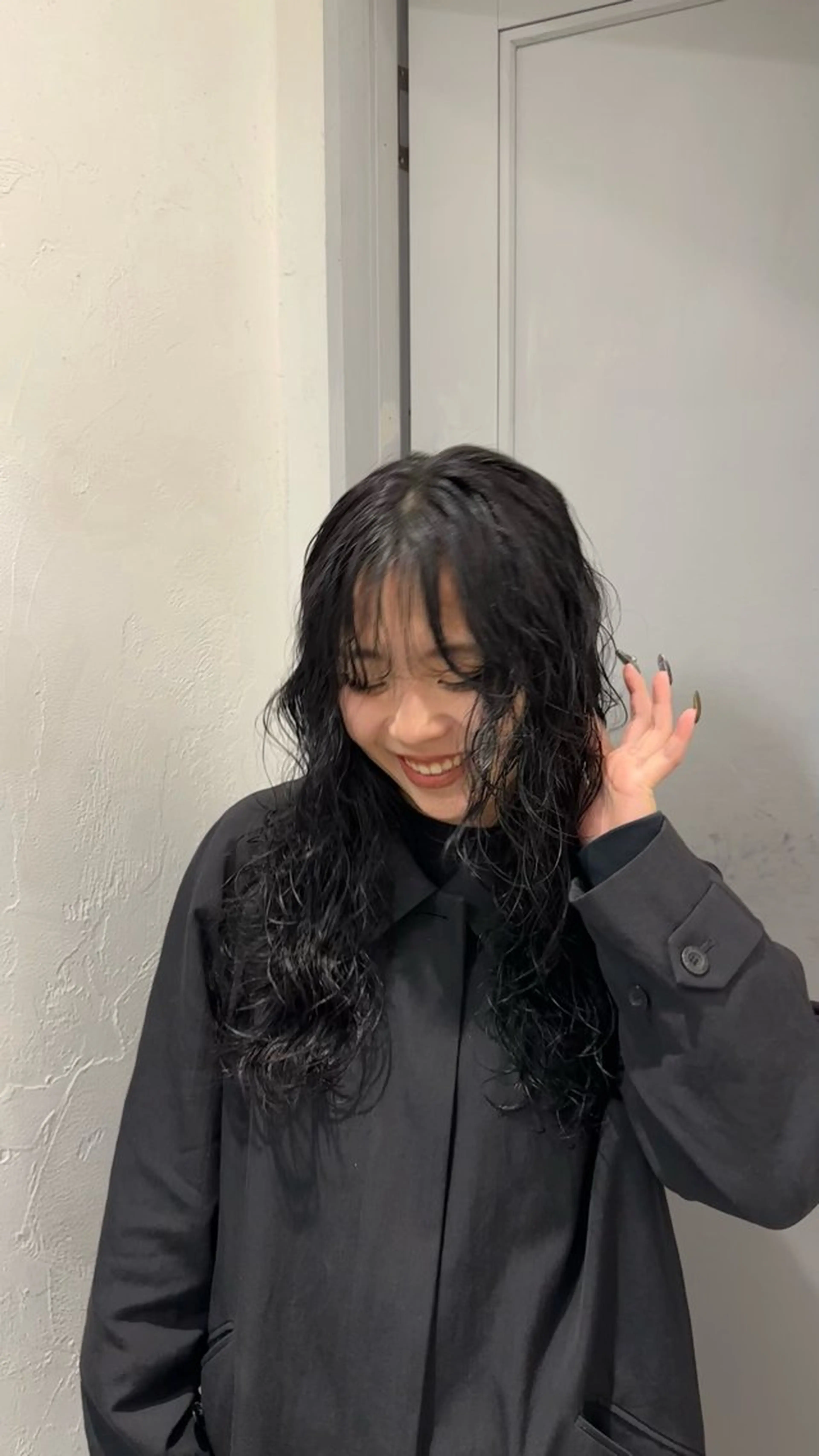 ロング カラー パーマ カット パーマ トリートメント naturalカラー / Rukaのヘアスタイル