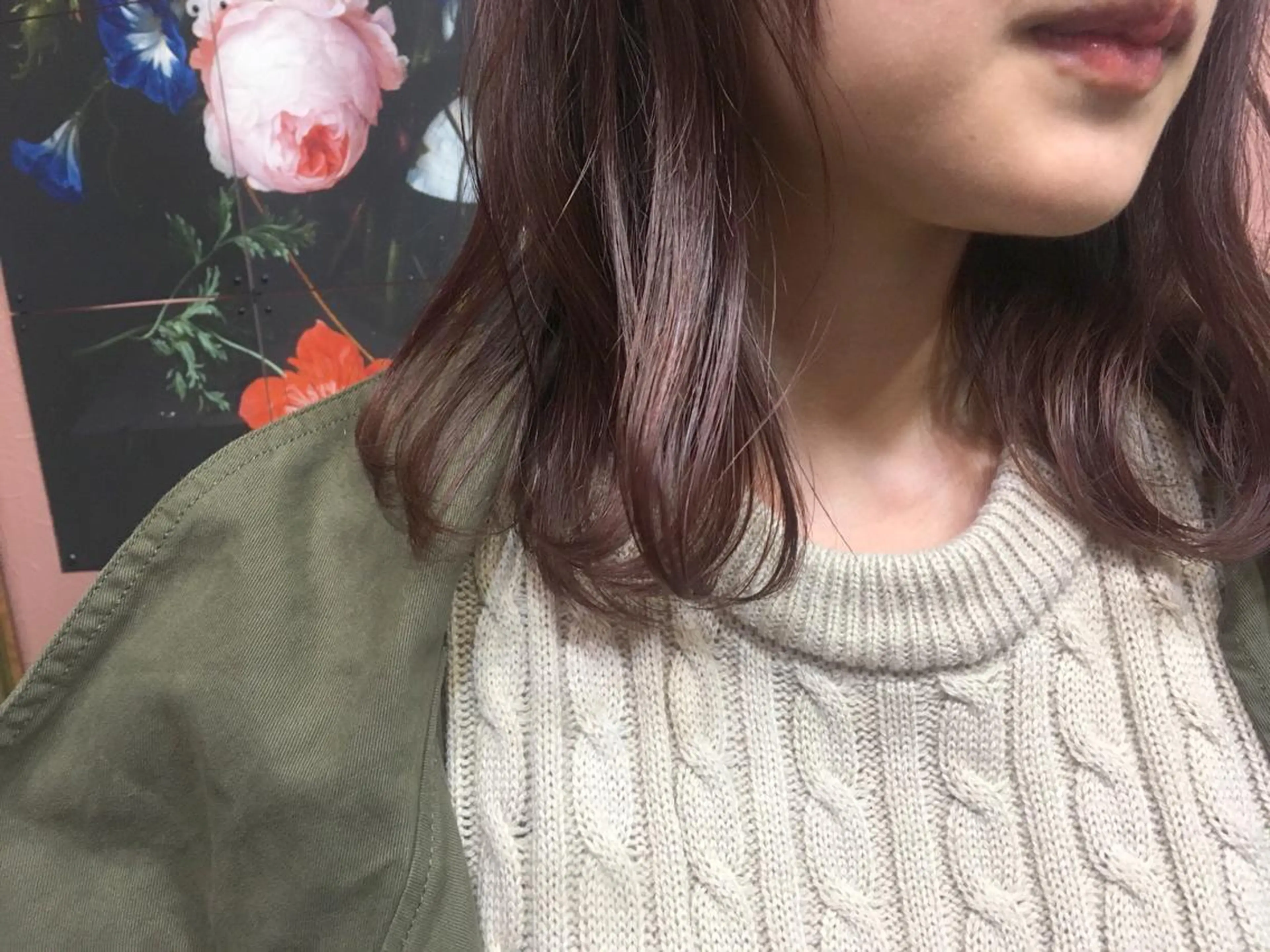 ミディアム カラー ブリーチ グラデーションカラー ピンクカラー サダハルカ ｜chouetteのヘアスタイル