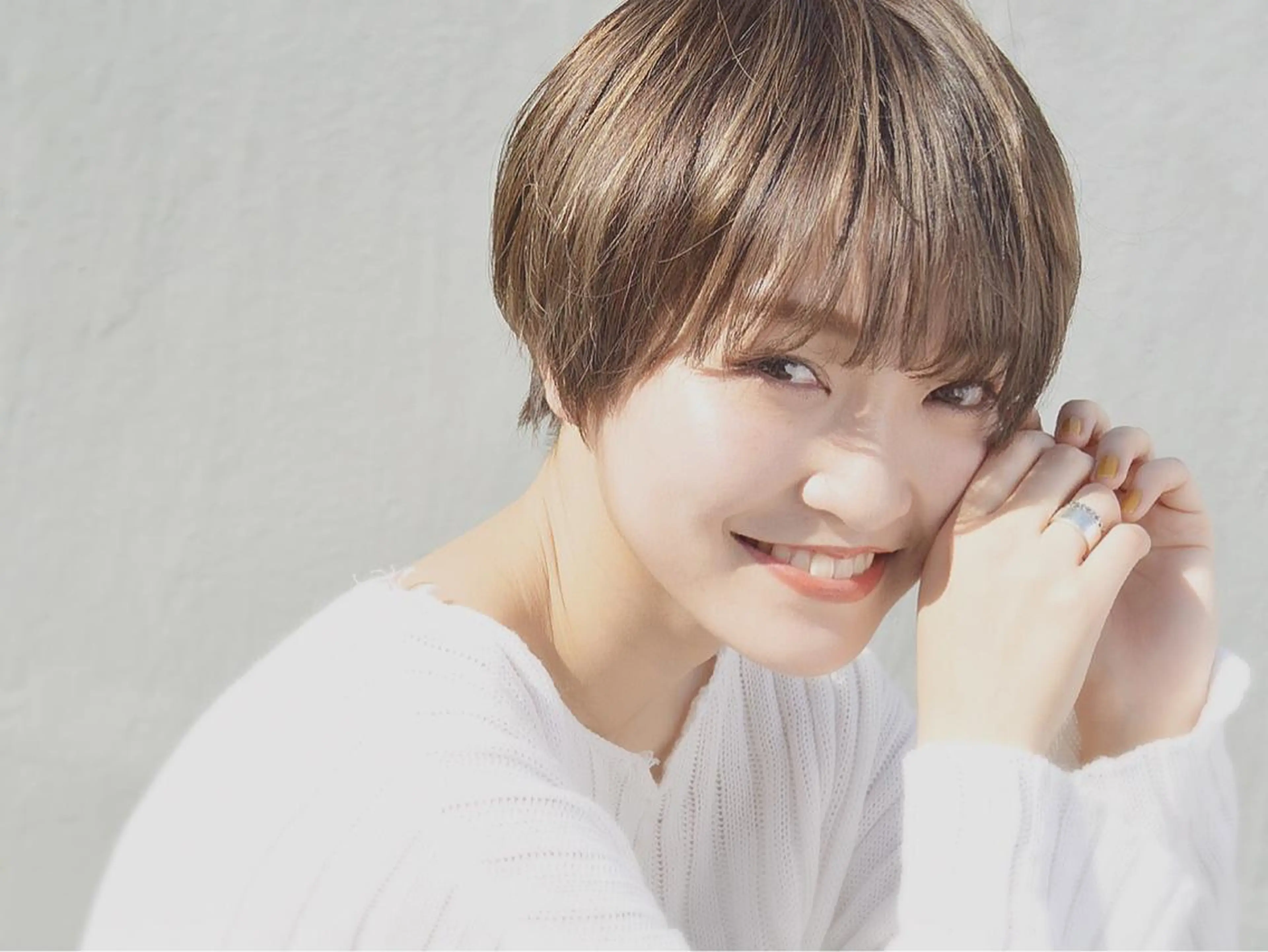 ショート カラー 小顔ショート✁ ⁂Yukari⁂のヘアスタイル