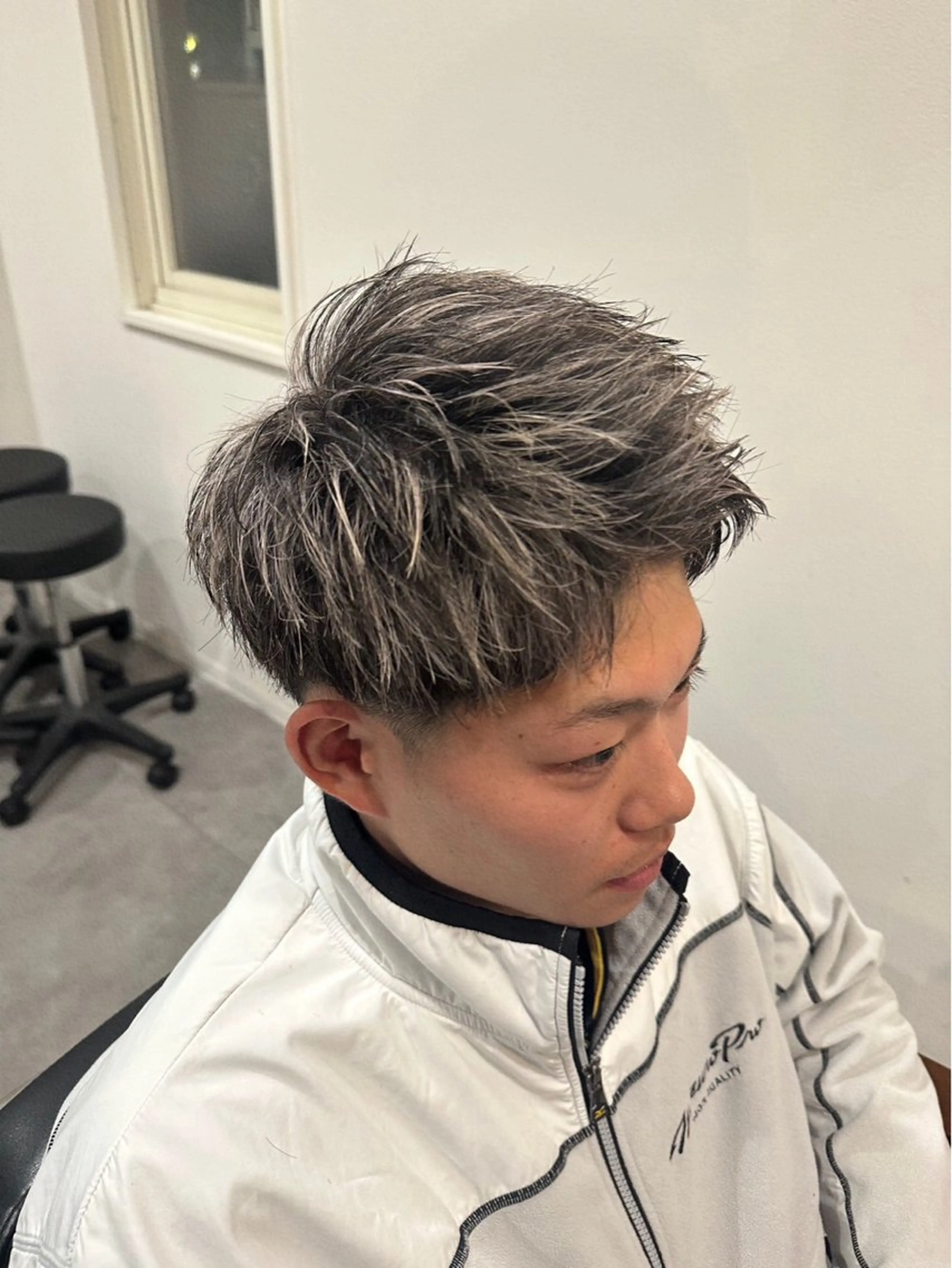 ショート カラー メンズ カット ヘアカラー Joule 大分メンズのヘアスタイル