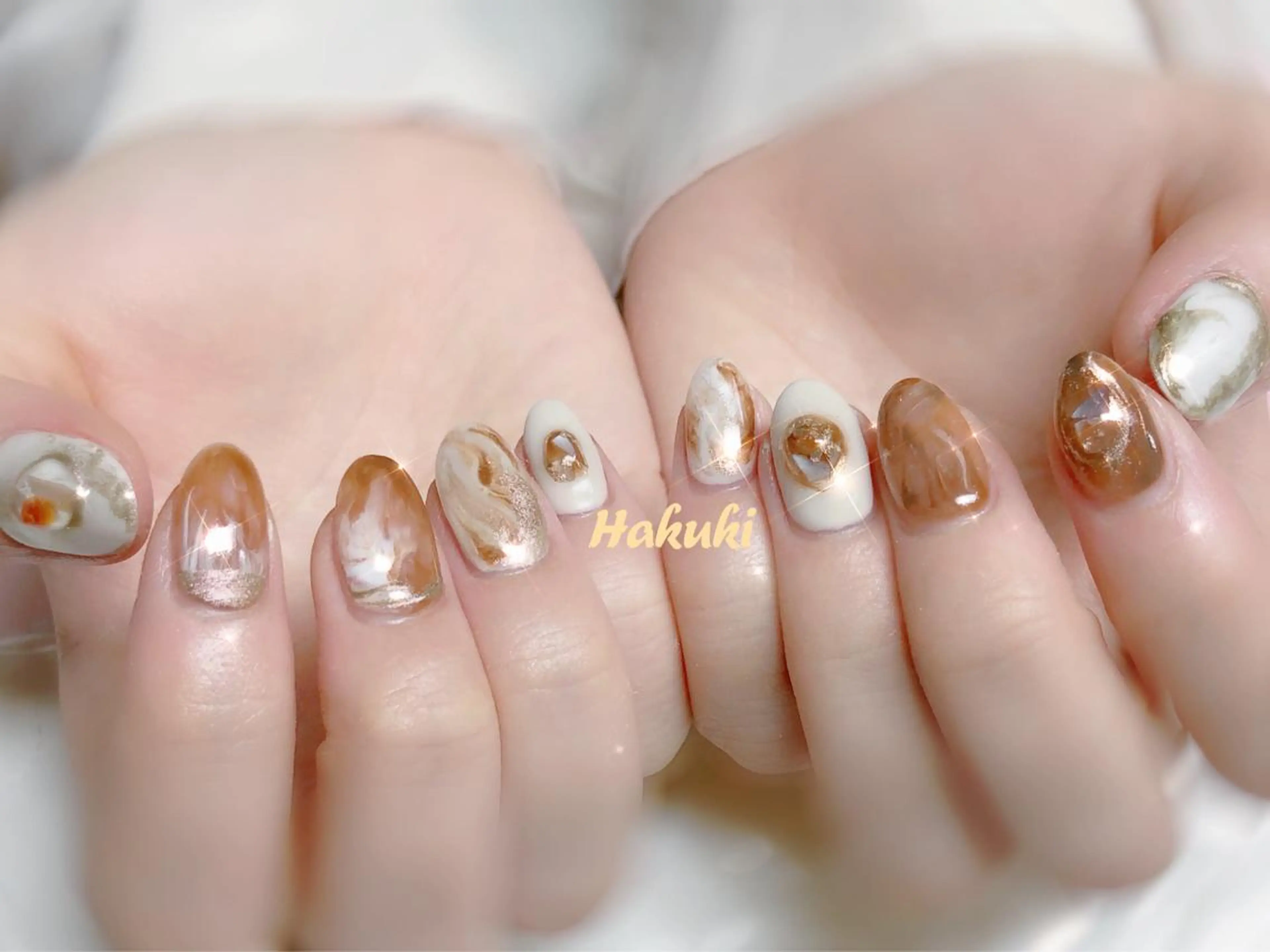 ネイル ハク キのネイルデザイン