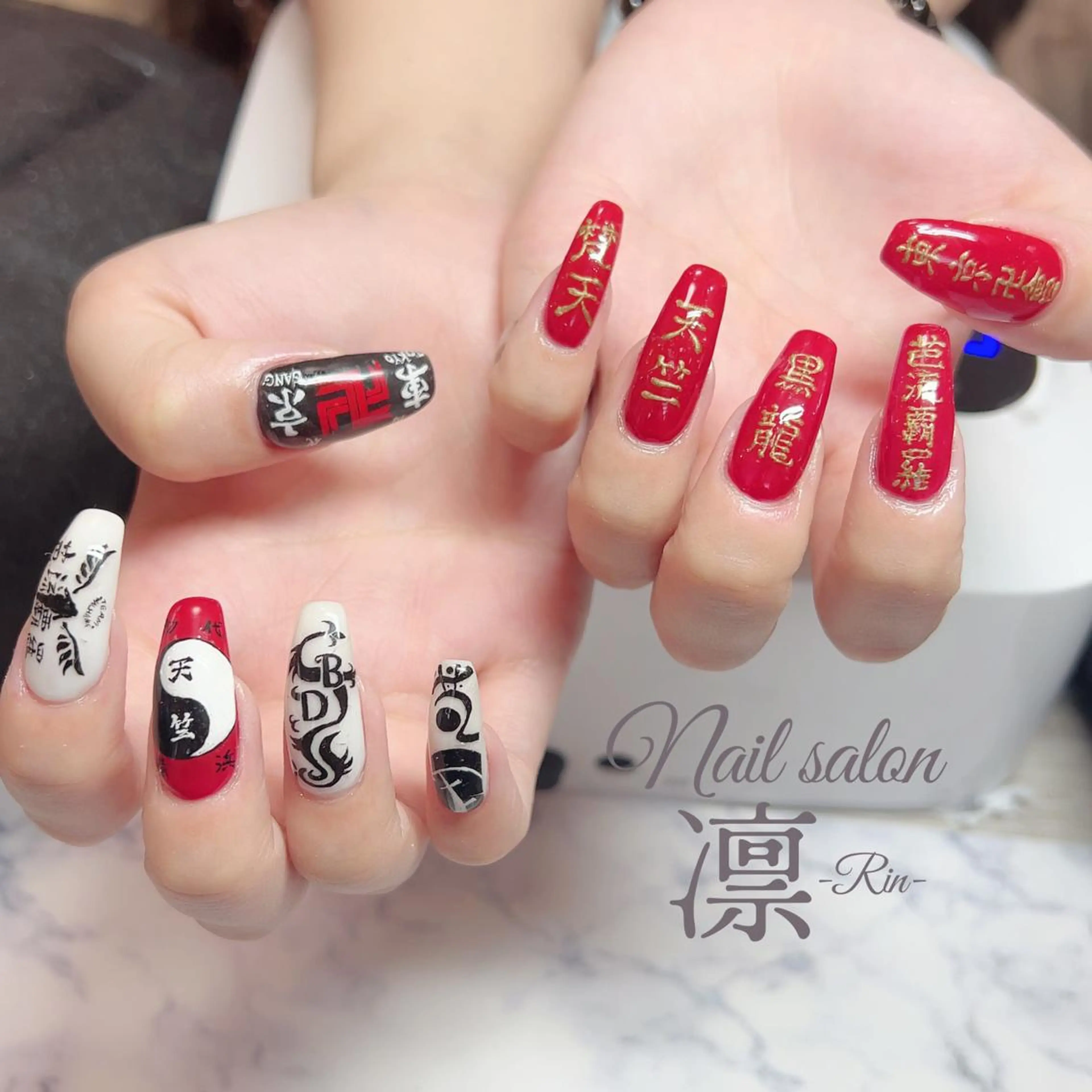 ネイル スカルプネイル private salon凛のネイルデザイン