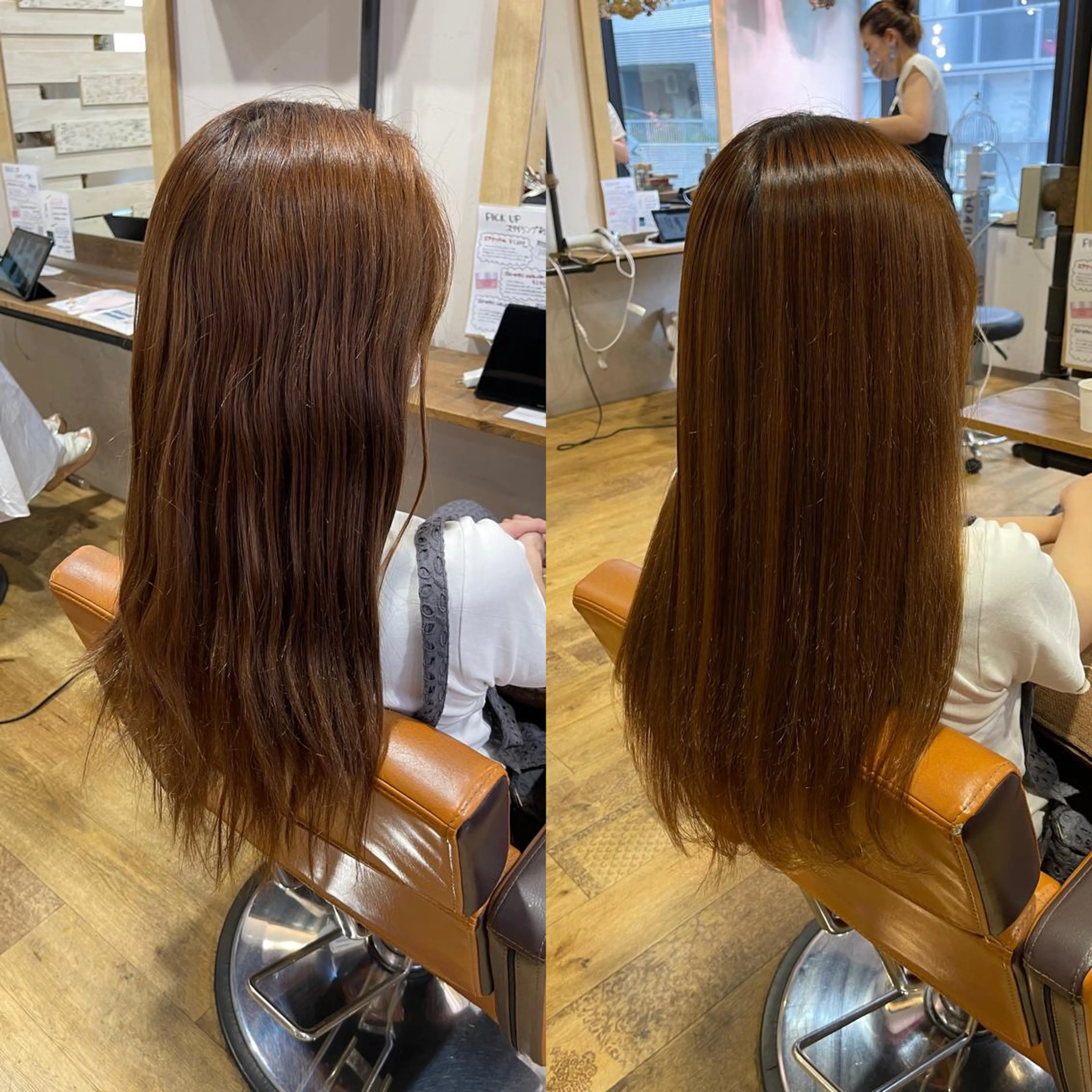 ロング 縮毛矯正 カット 縮毛矯正 福島 和弥のヘアスタイル