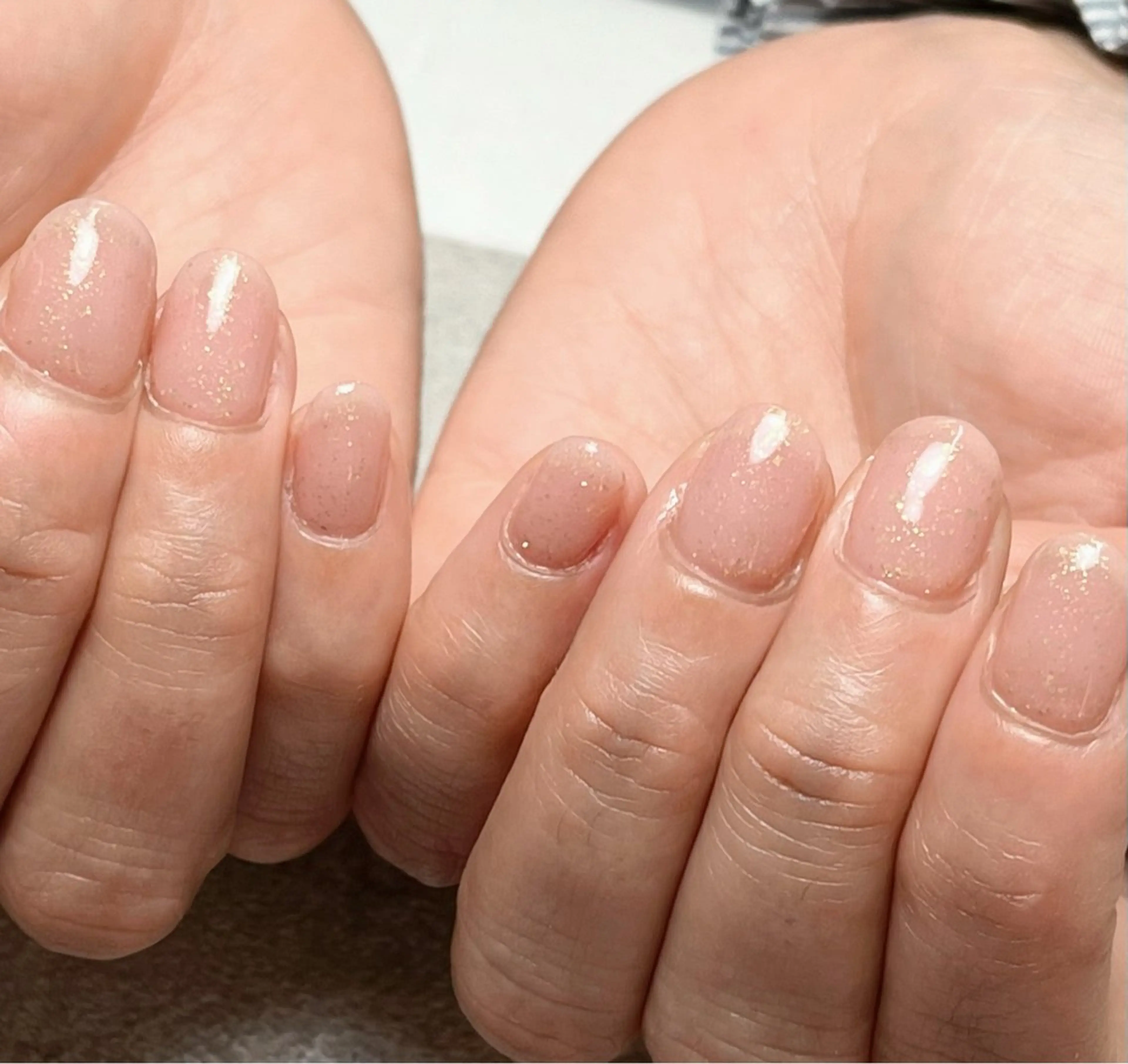 ネイル ラメ(グリッター) ワンカラーネイル ハンドネイル S Mayuのネイルデザイン