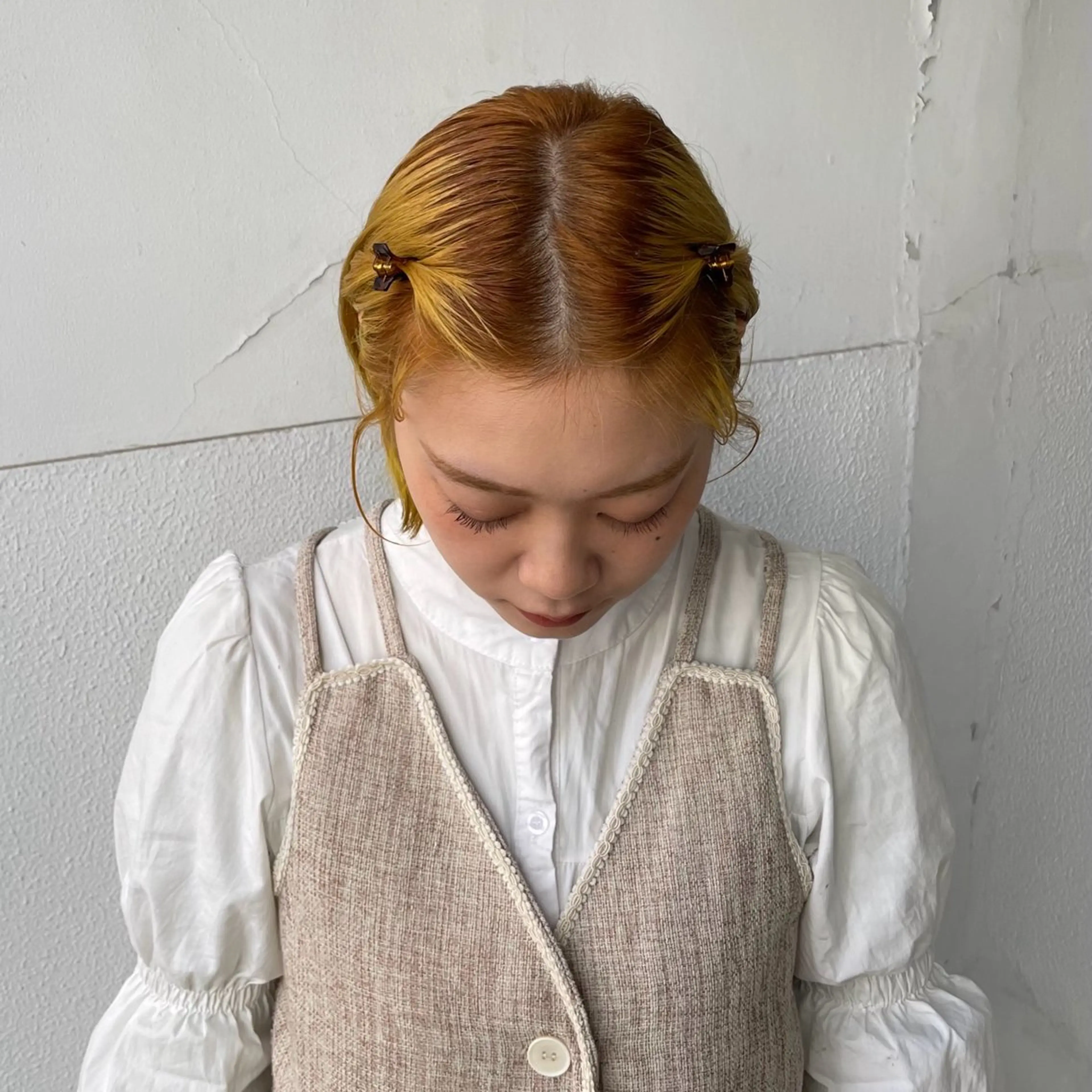 ショート カラー ブリーチ ヘアカラー JOULE'S yumekaのヘアスタイル