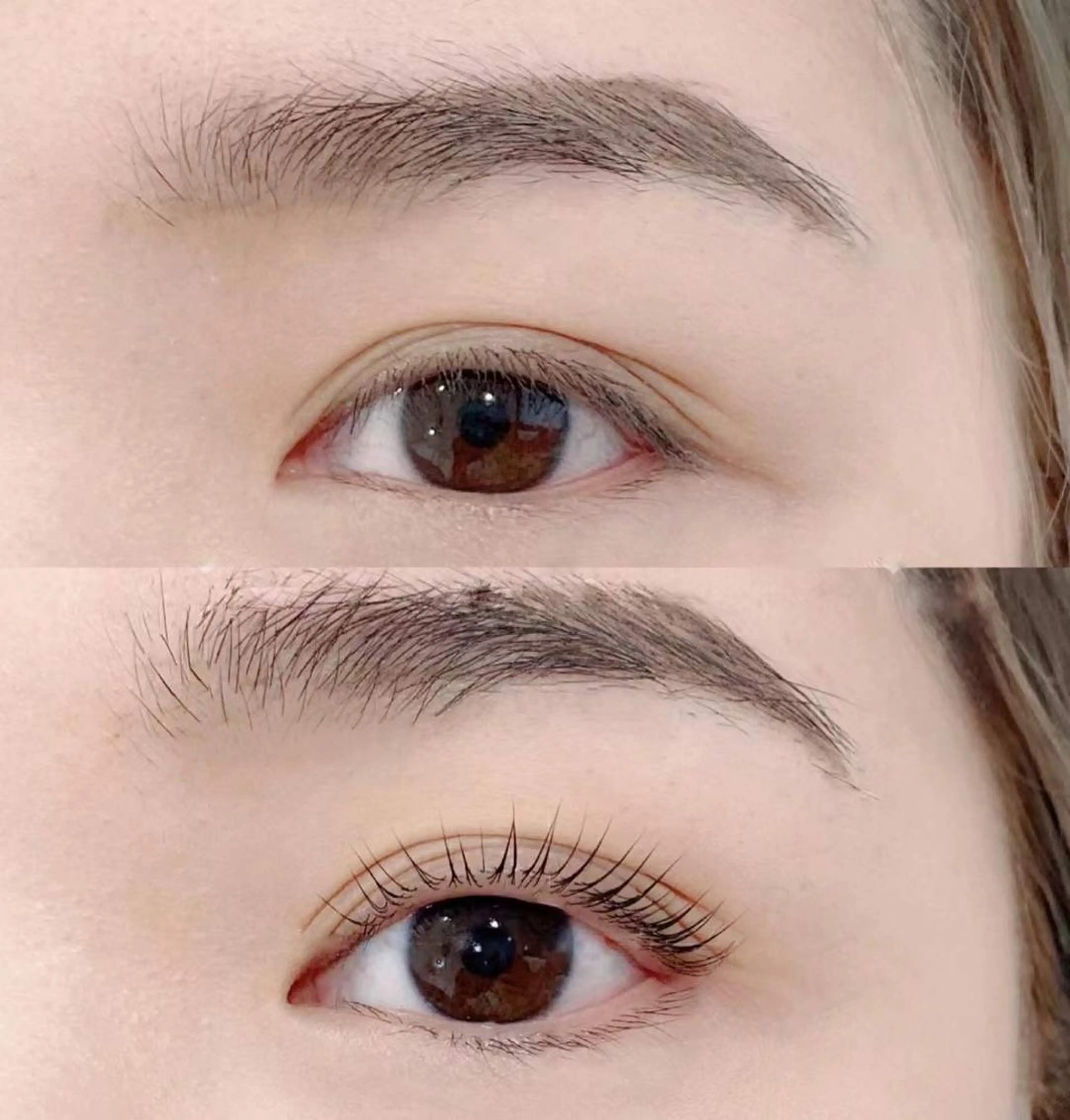 マツエク・マツパ マツパ Ai& Hitomiのマツエク・マツパデザイン