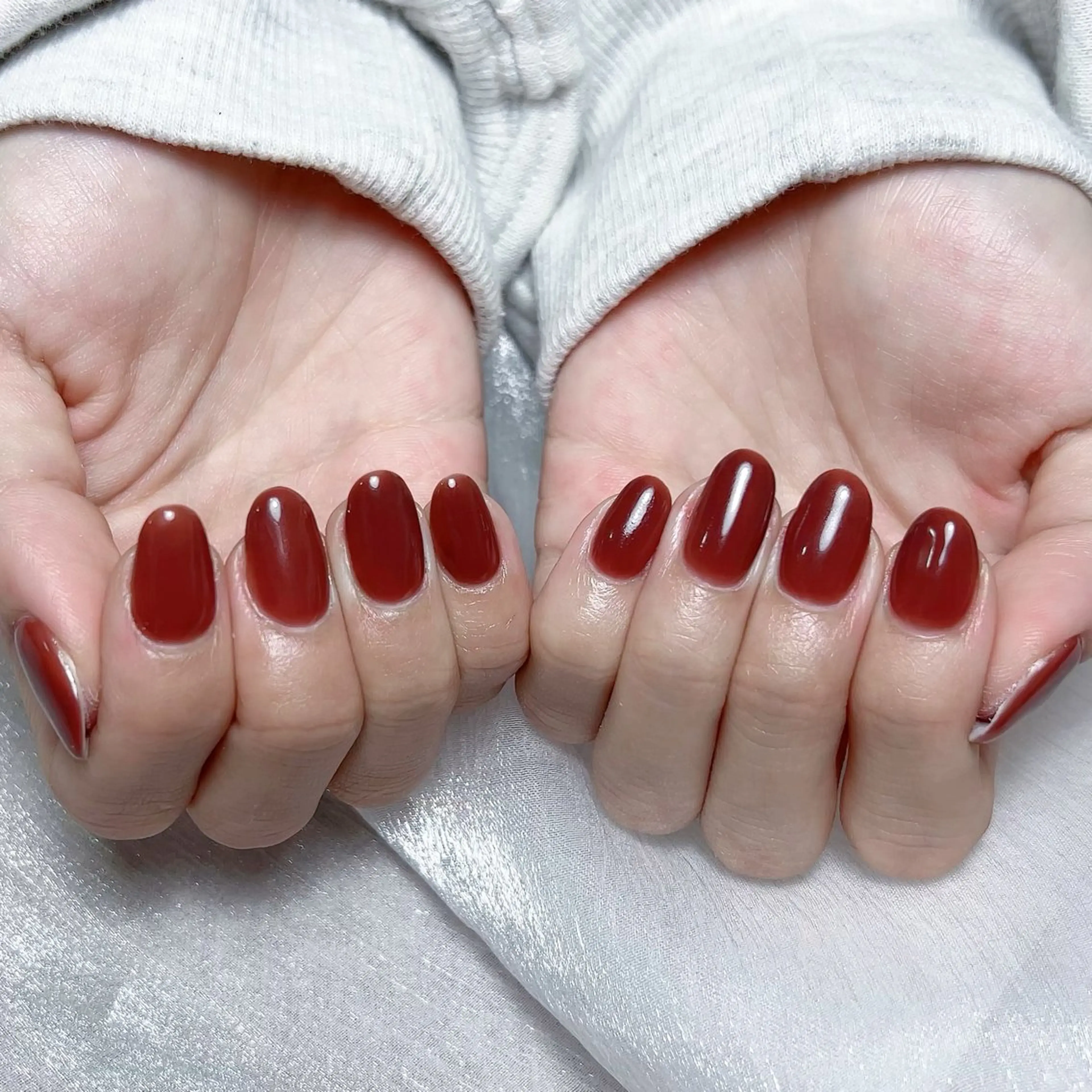 メンズ ネイル メンズ韓国風 アートネイル オーロラネイル ガーリー キラキラネイル ハンドネイル Nail salon 木にいるのネイルデザイン