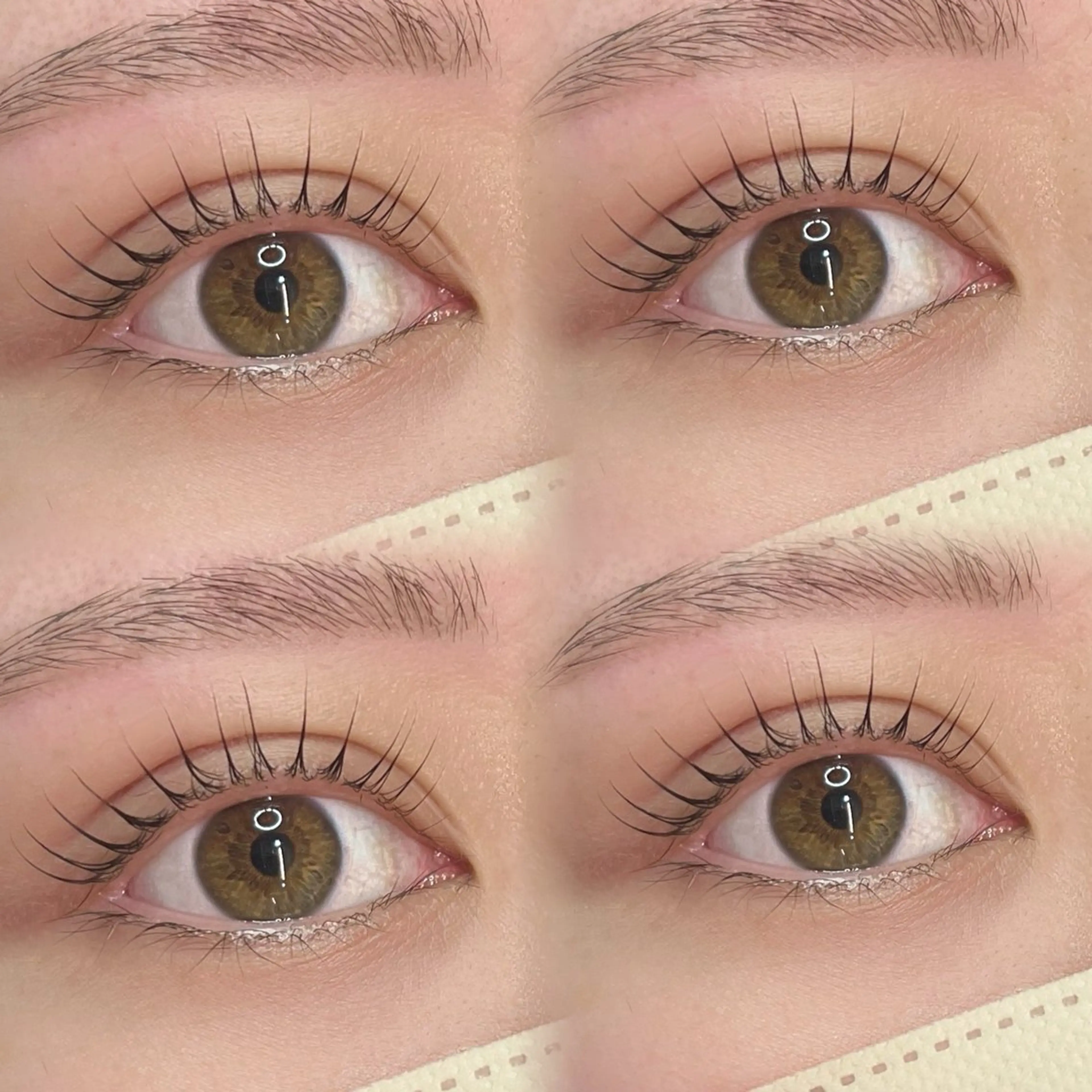 マツエク・マツパ 束感まつ毛 パリジェンヌラッシュリフト まつげパーマ 一重×まつ毛パーマ ワックス脱毛 眉カット その他(アイブロウ) fein.Ruka ♡垢抜け美眉のマツエク・マツパデザイン