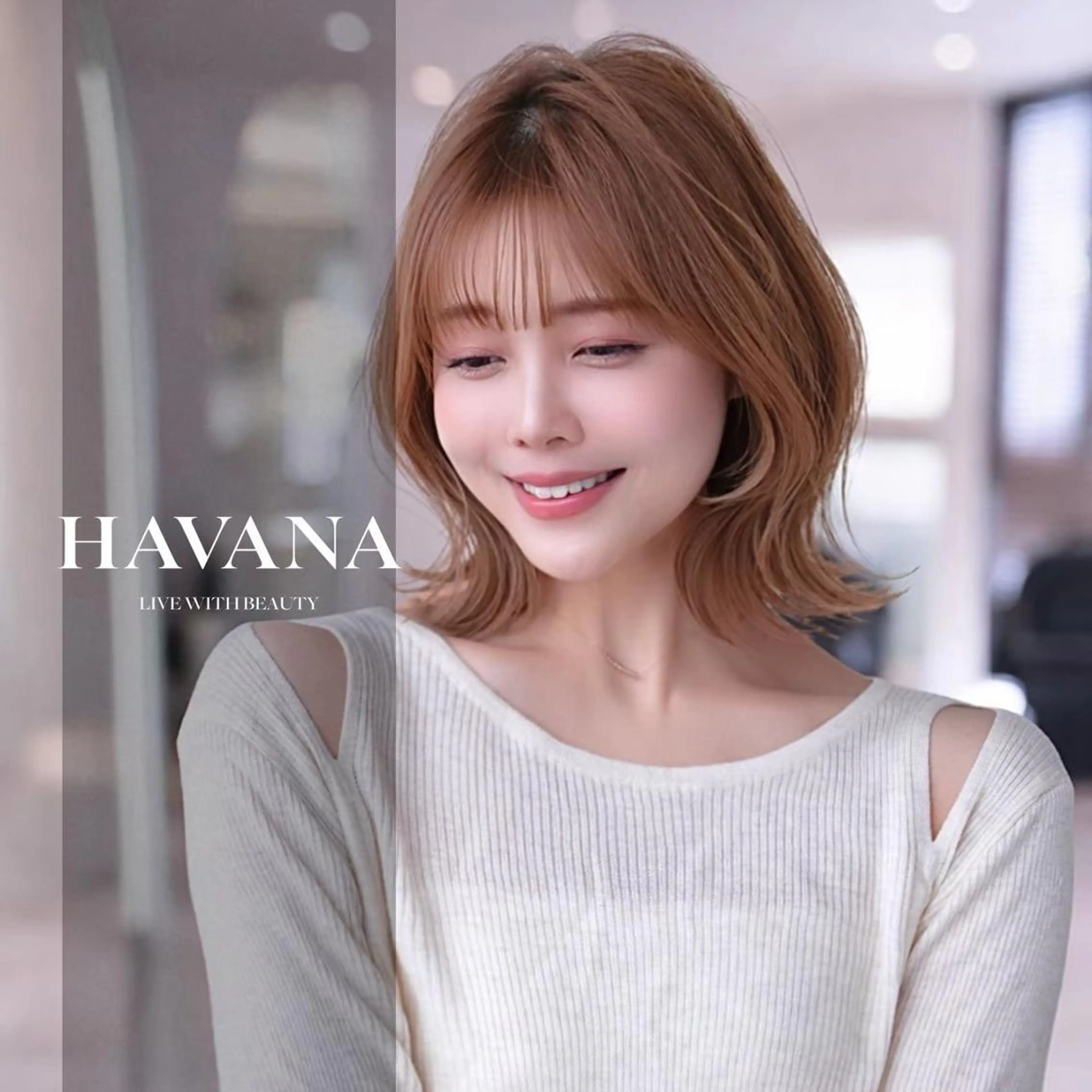 ショート カラー カット ヘアカラー トリートメント HAVANA 渋谷のヘアスタイル