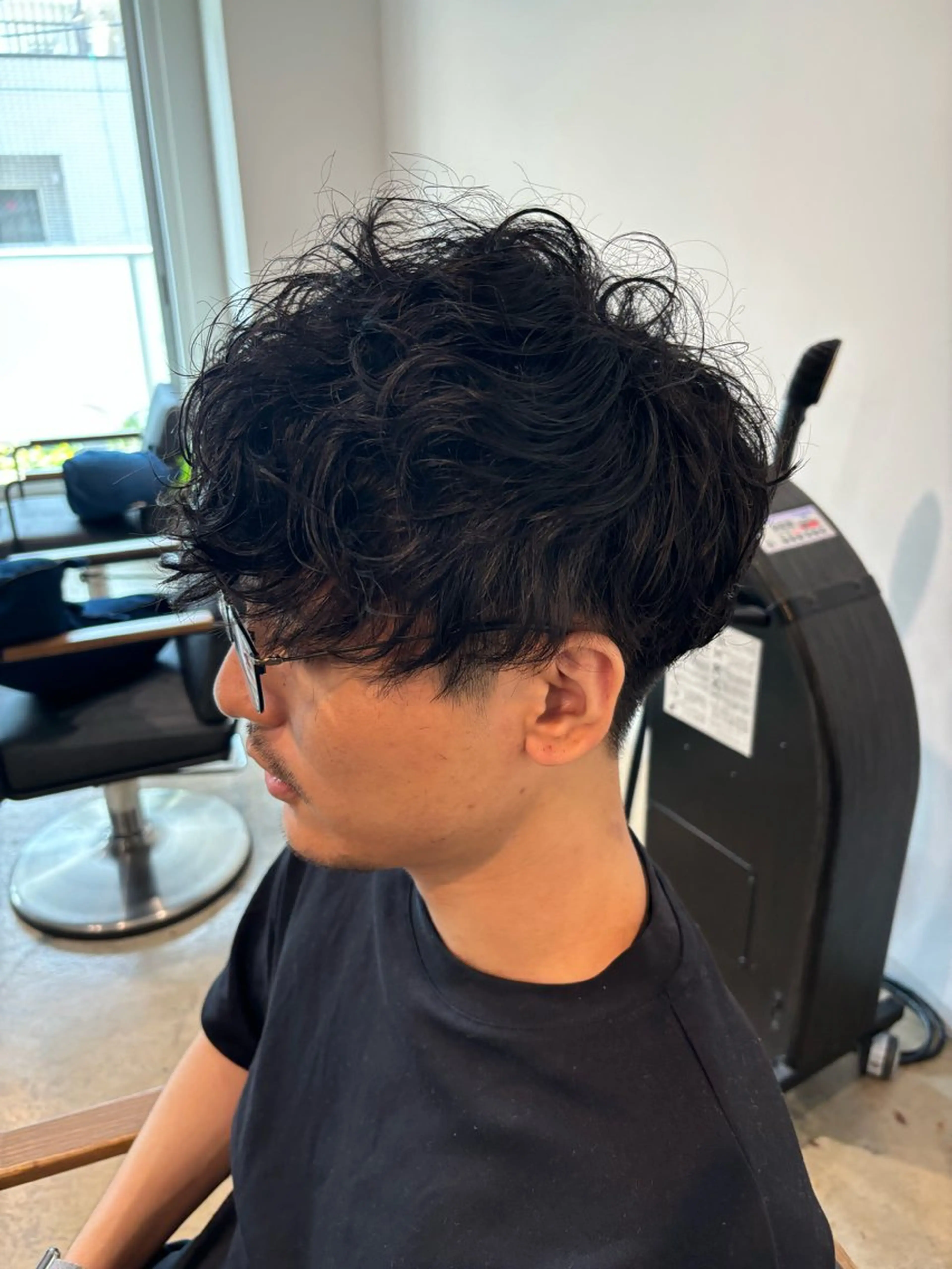 【魔法のバブルでダメージケア🫧】【🚹男性限定】カット＋パーマ＋marbbの写真