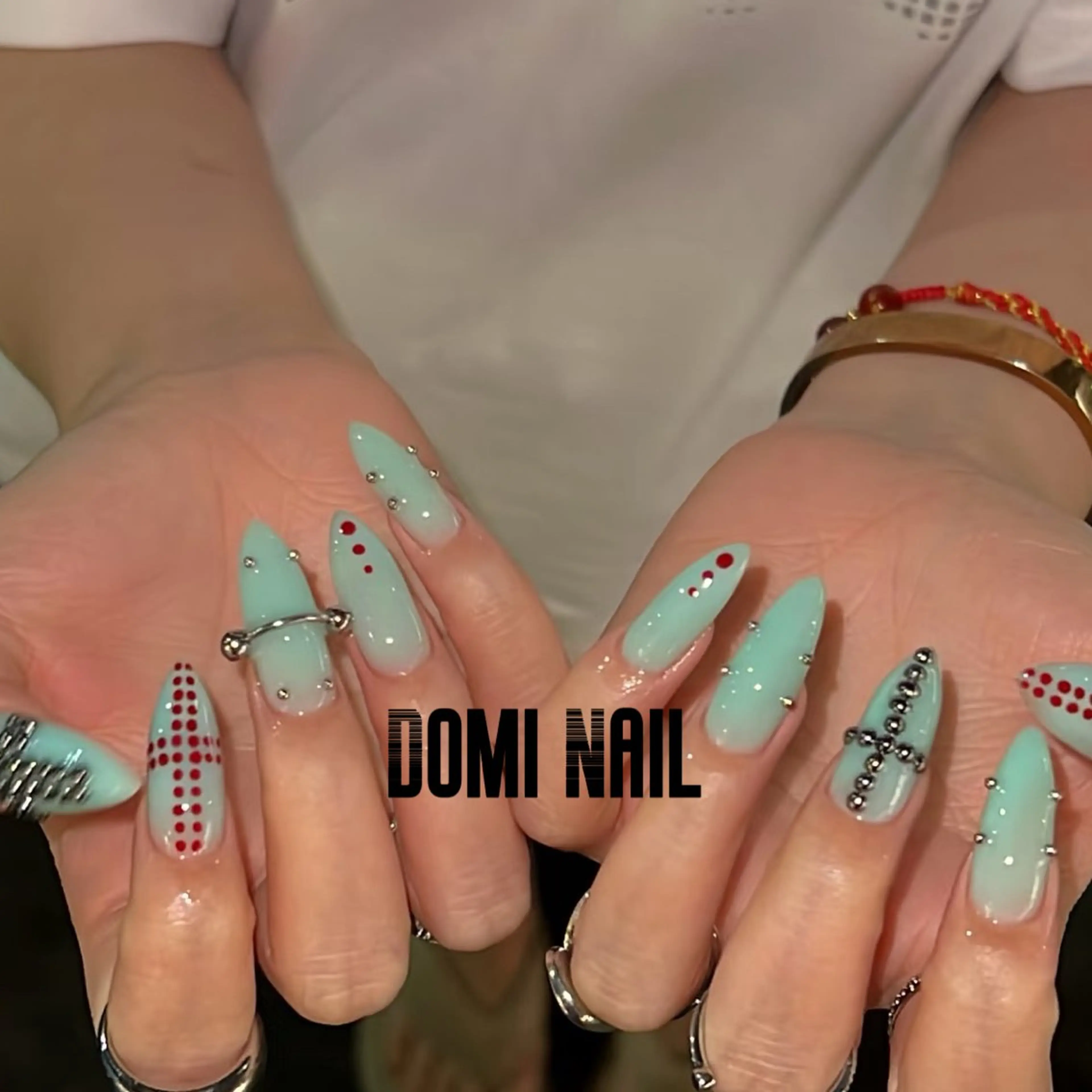 ネイル 持ち込み ネイルチップ ハンドネイル Domi Nail Salonのネイルデザイン