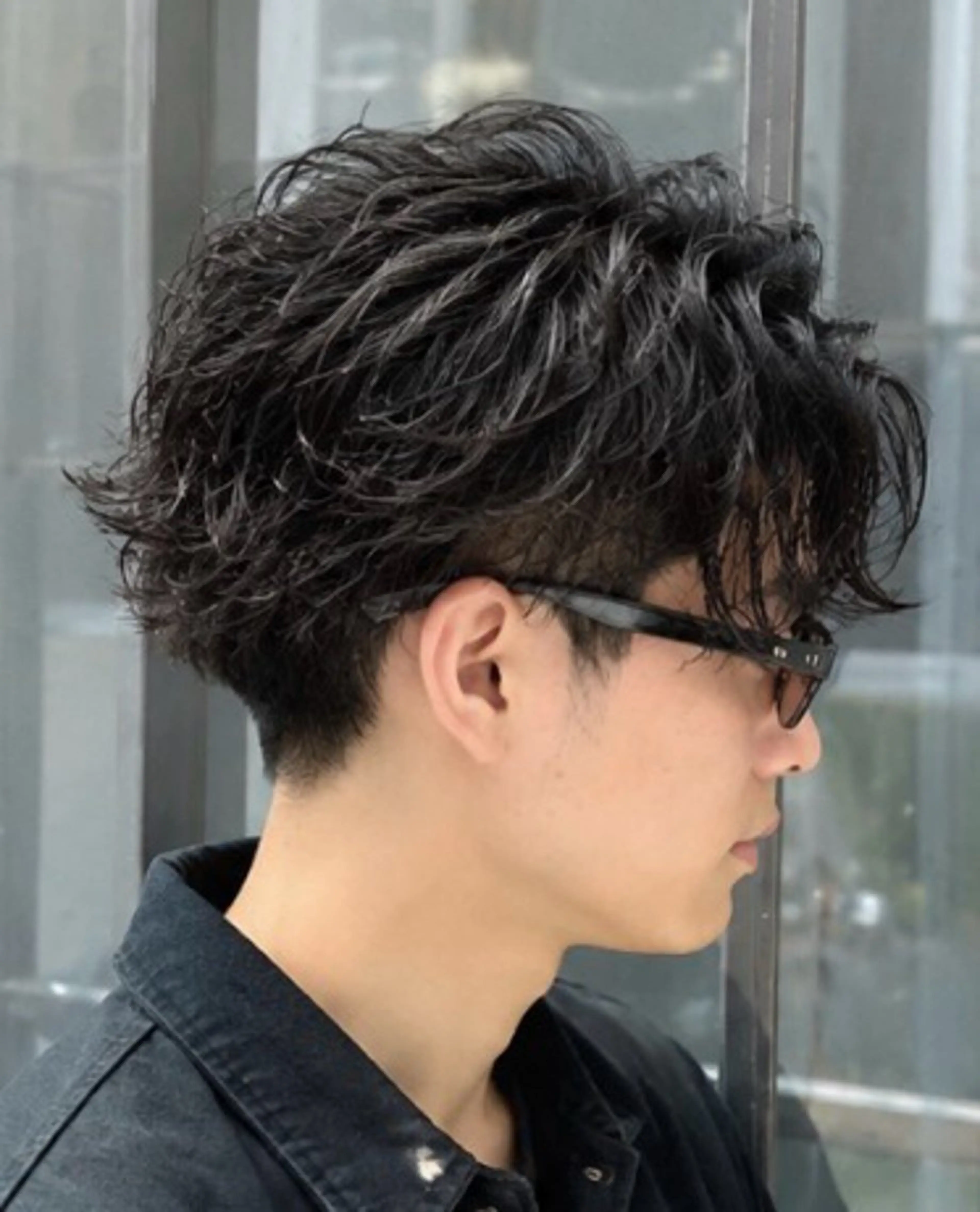 パーマ メンズ 新澤 そあのヘアスタイル