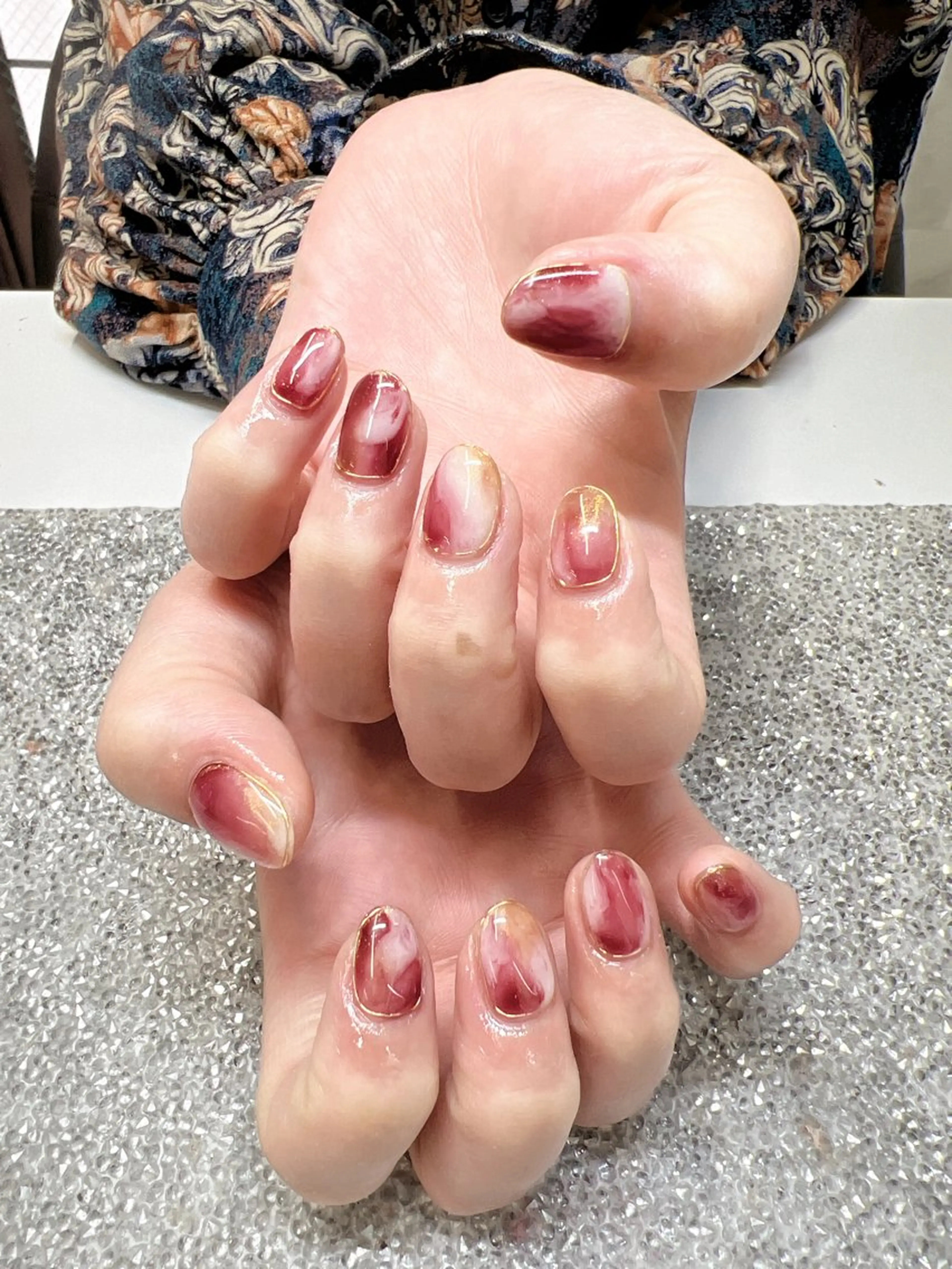 ネイル ガレンドウ 白澤 愛子のネイルデザイン