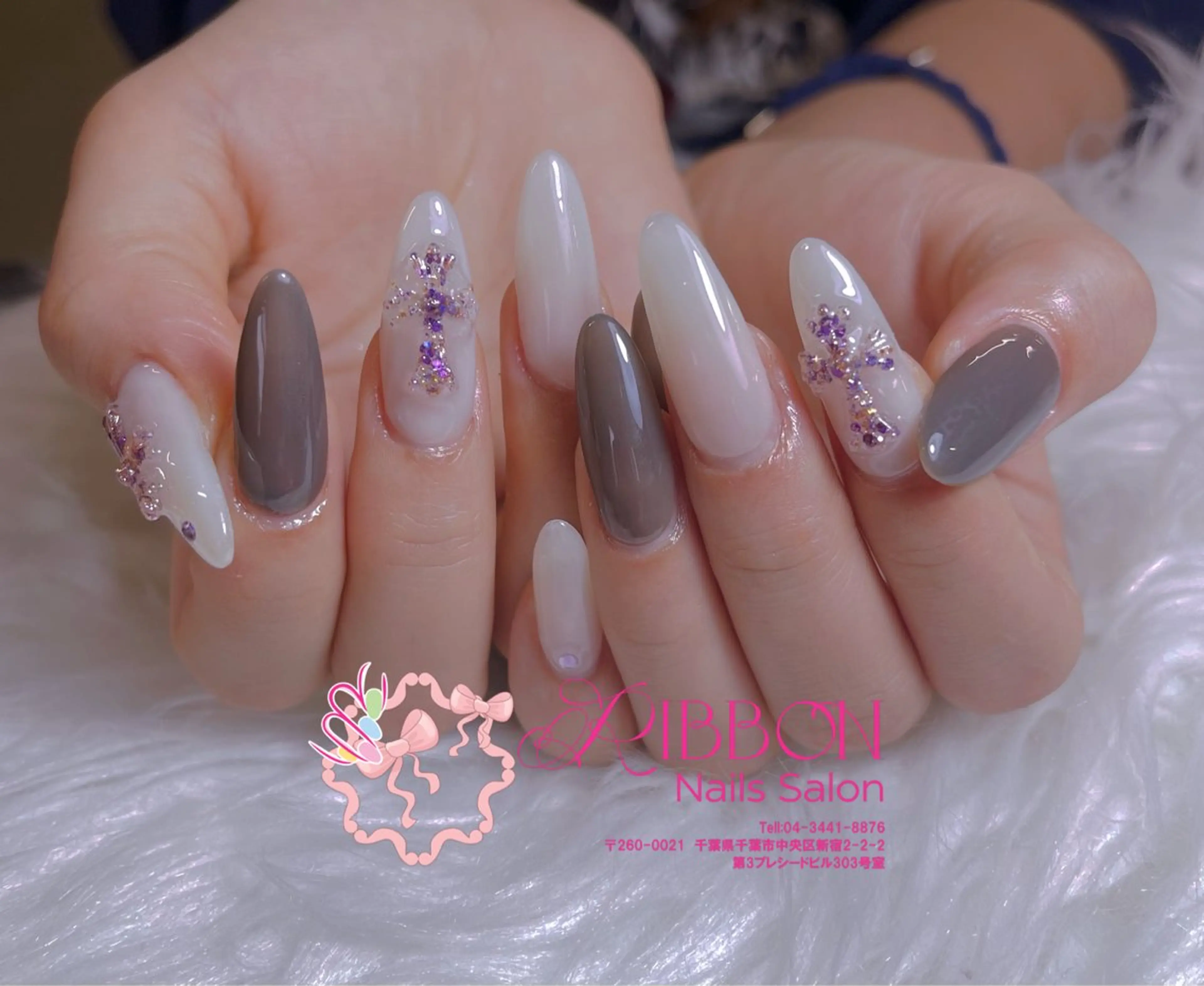 ネイル チークネイル フットネイル フレンチネイル グラデーション 韓国ネイル ハンドネイル Ribbonnail salonのネイルデザイン