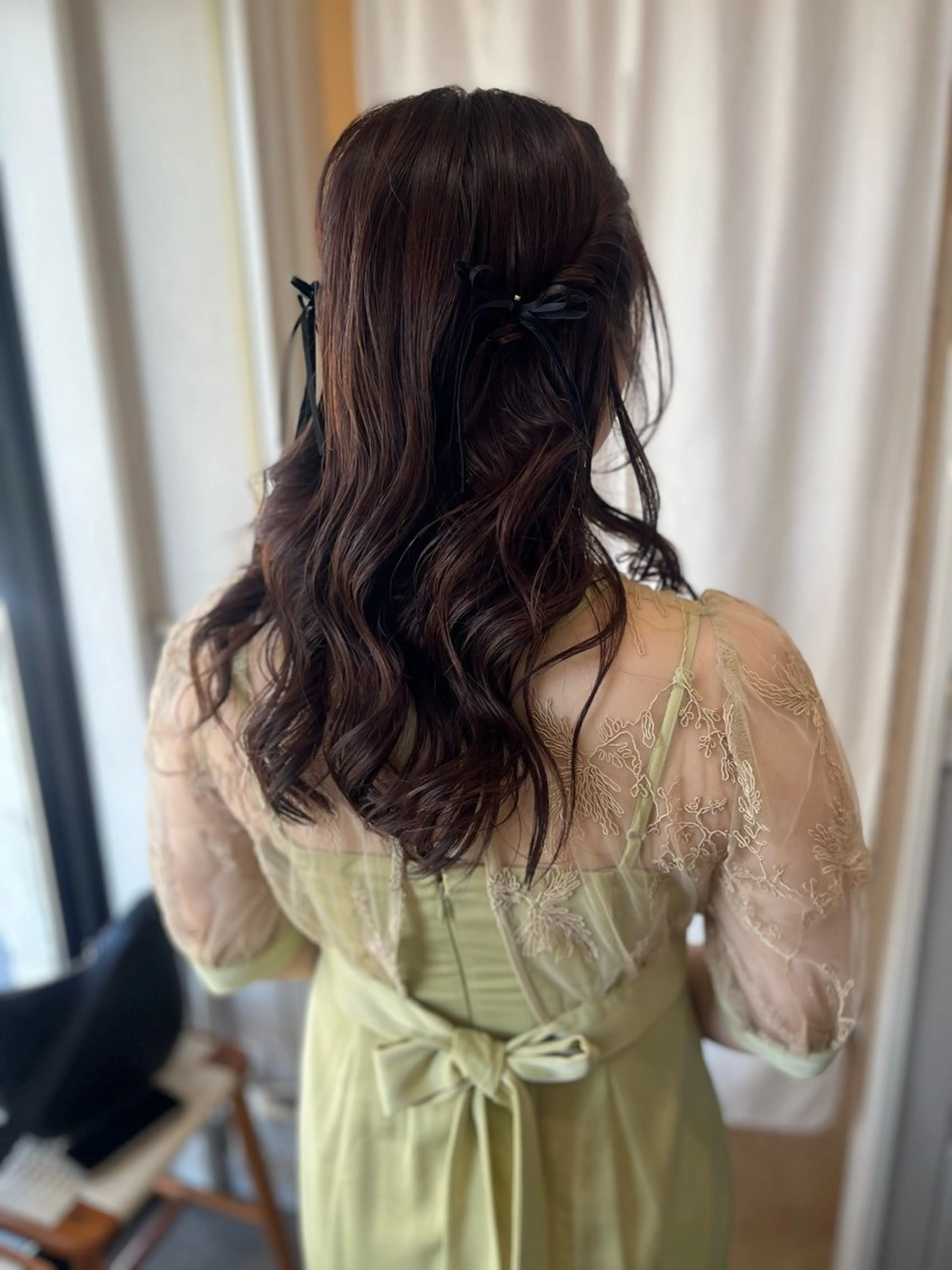 ヘアアレンジ ヘアセット 金沢市/美容師/ 岡島由希美のマツエク・マツパデザイン