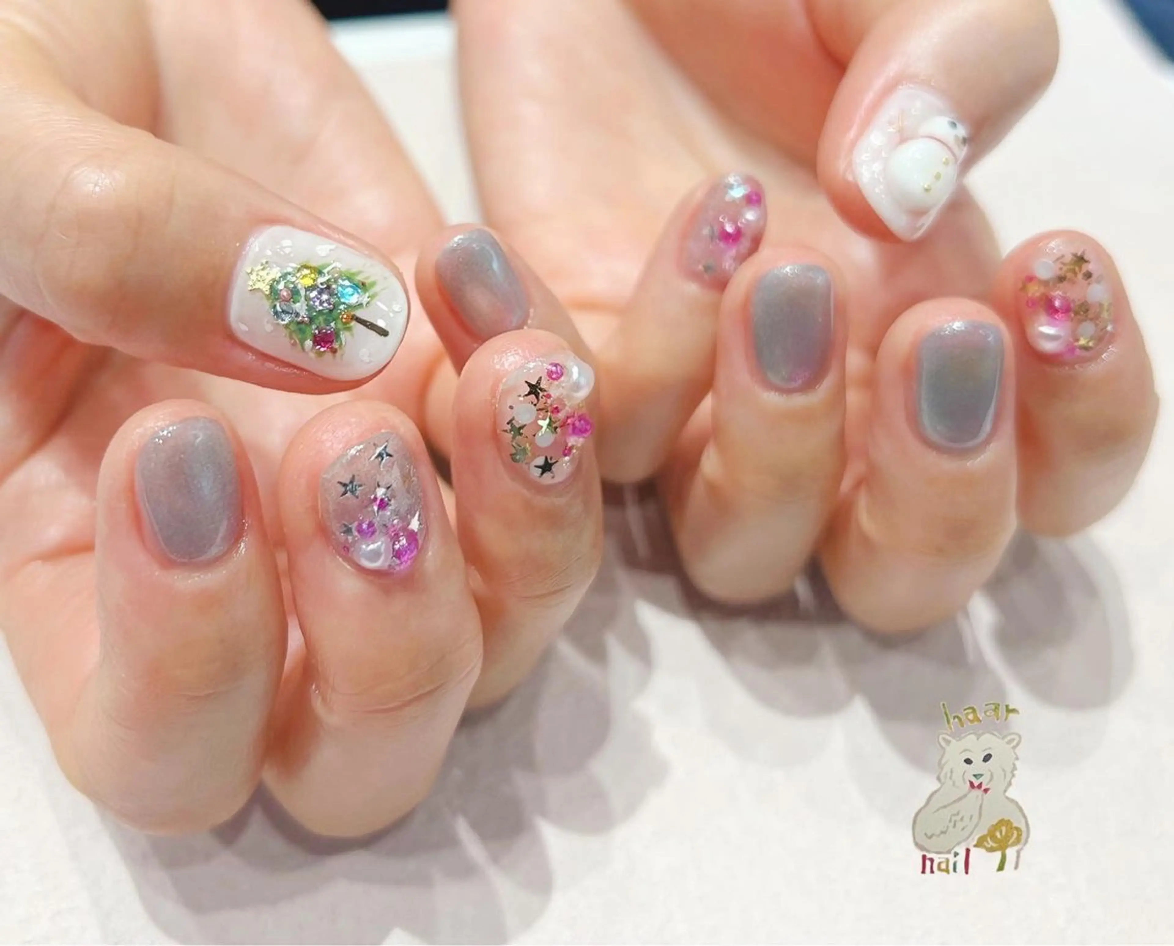 ネイル ハンドネイル 深田 加代のネイルデザイン