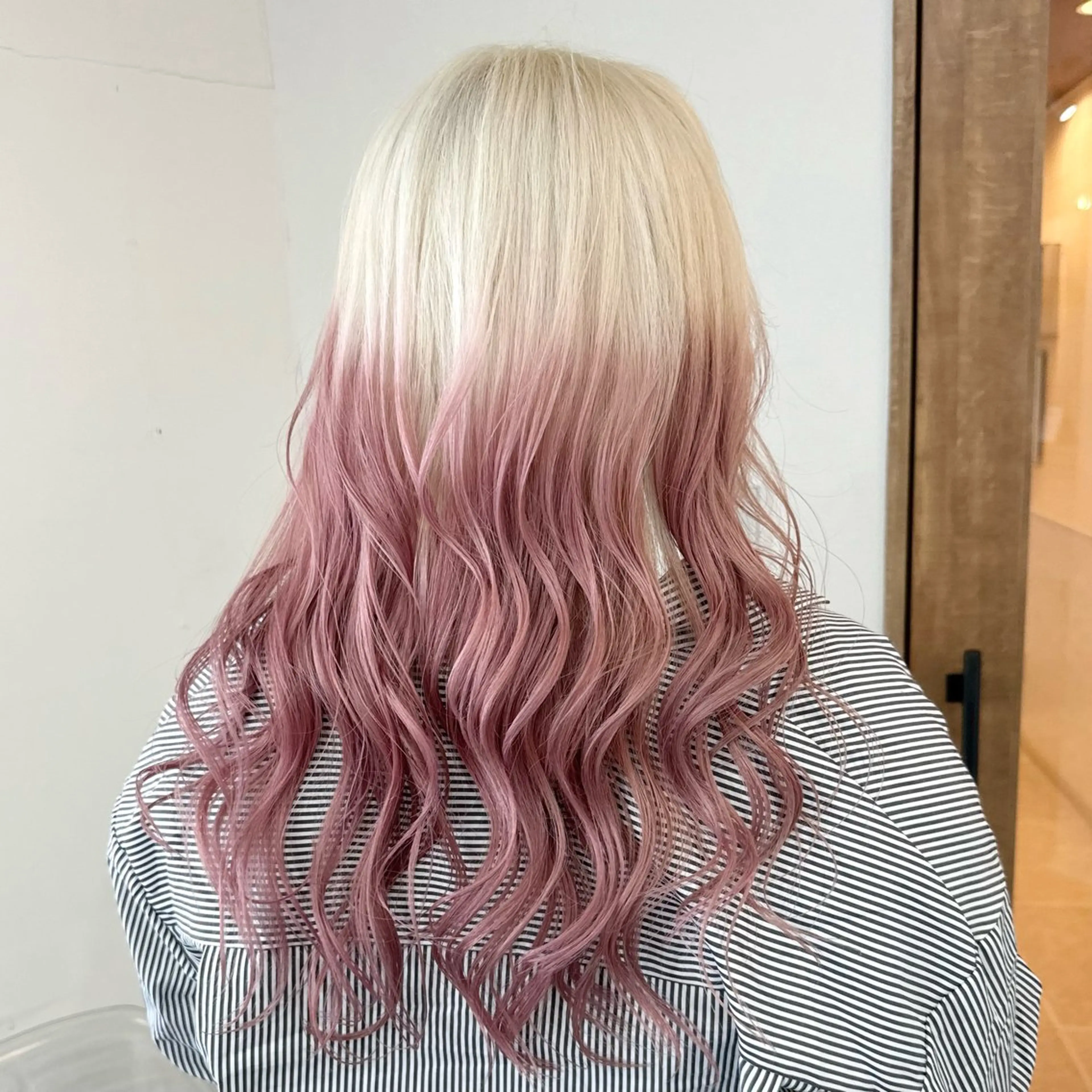 ロング カラー エクステモデル募集 💗大阪梅田/川上のヘアスタイル