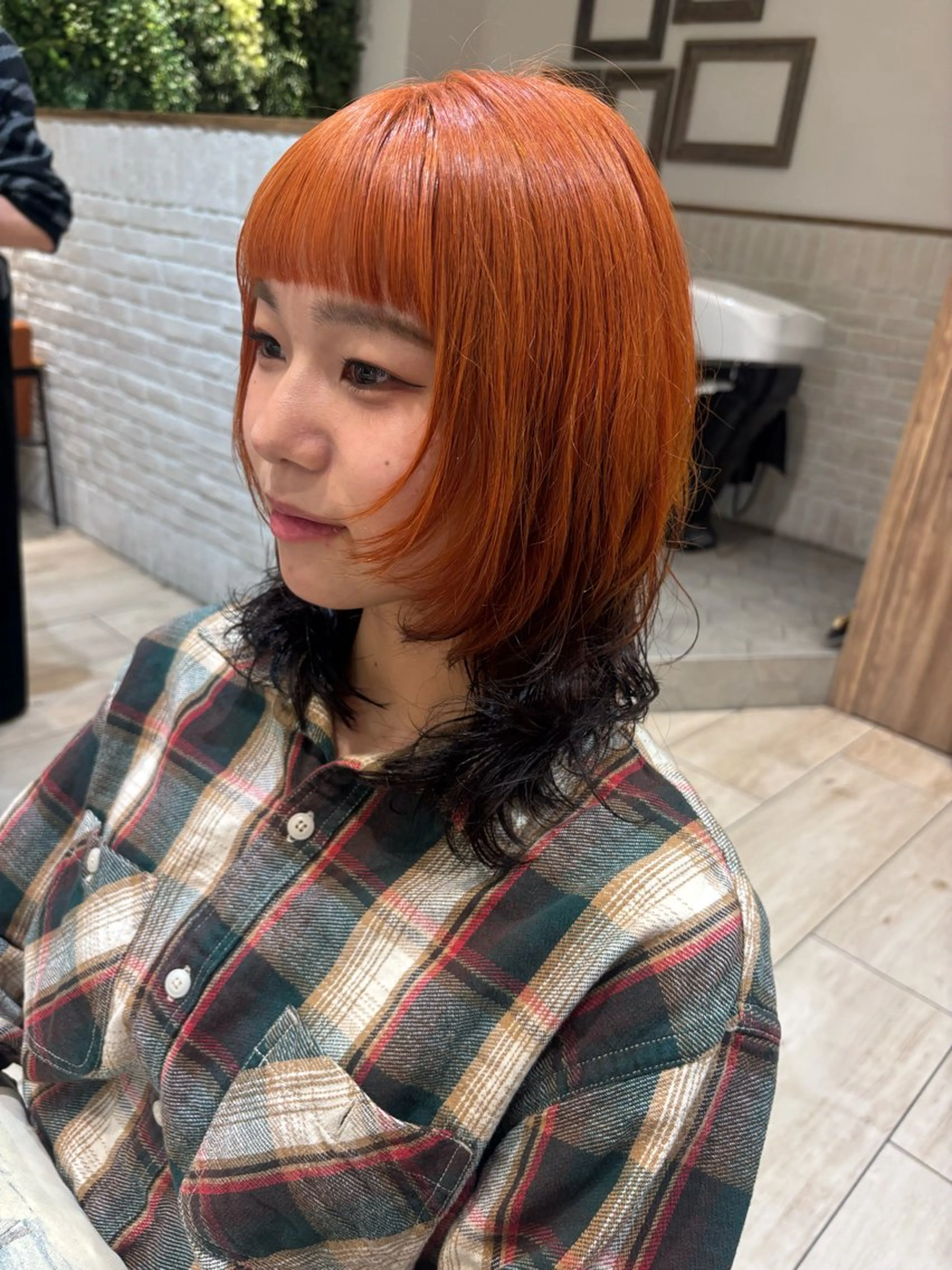 カラー ゆるふわパーマ🌼 アレンジ🌼リョウカのヘアスタイル