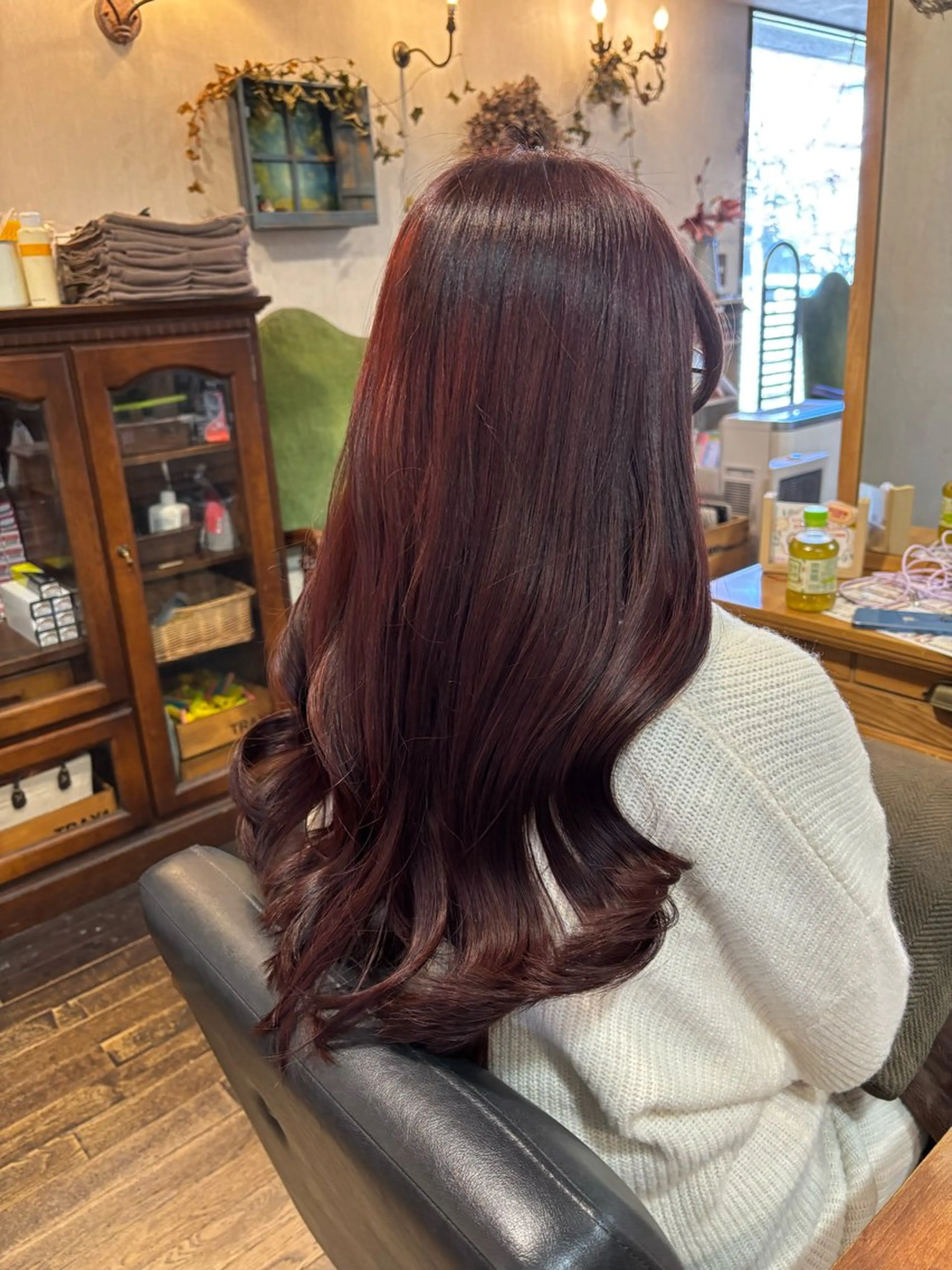 カラー アカリ😸🫶 カラーリスト🧡のヘアスタイル