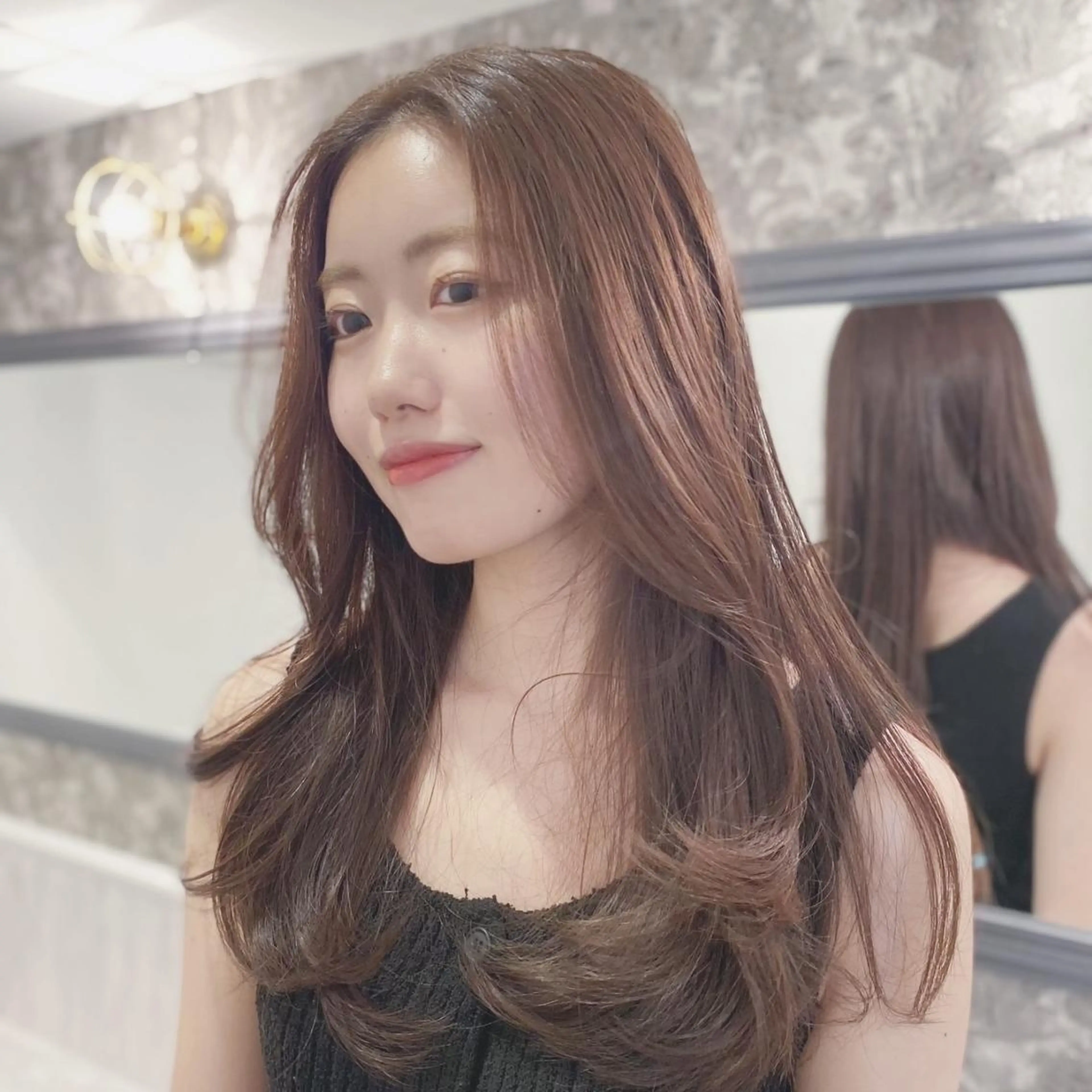 【1月限定！超得！】似合わせカット+自然な縮毛矯正+潤艶トリートメントの写真