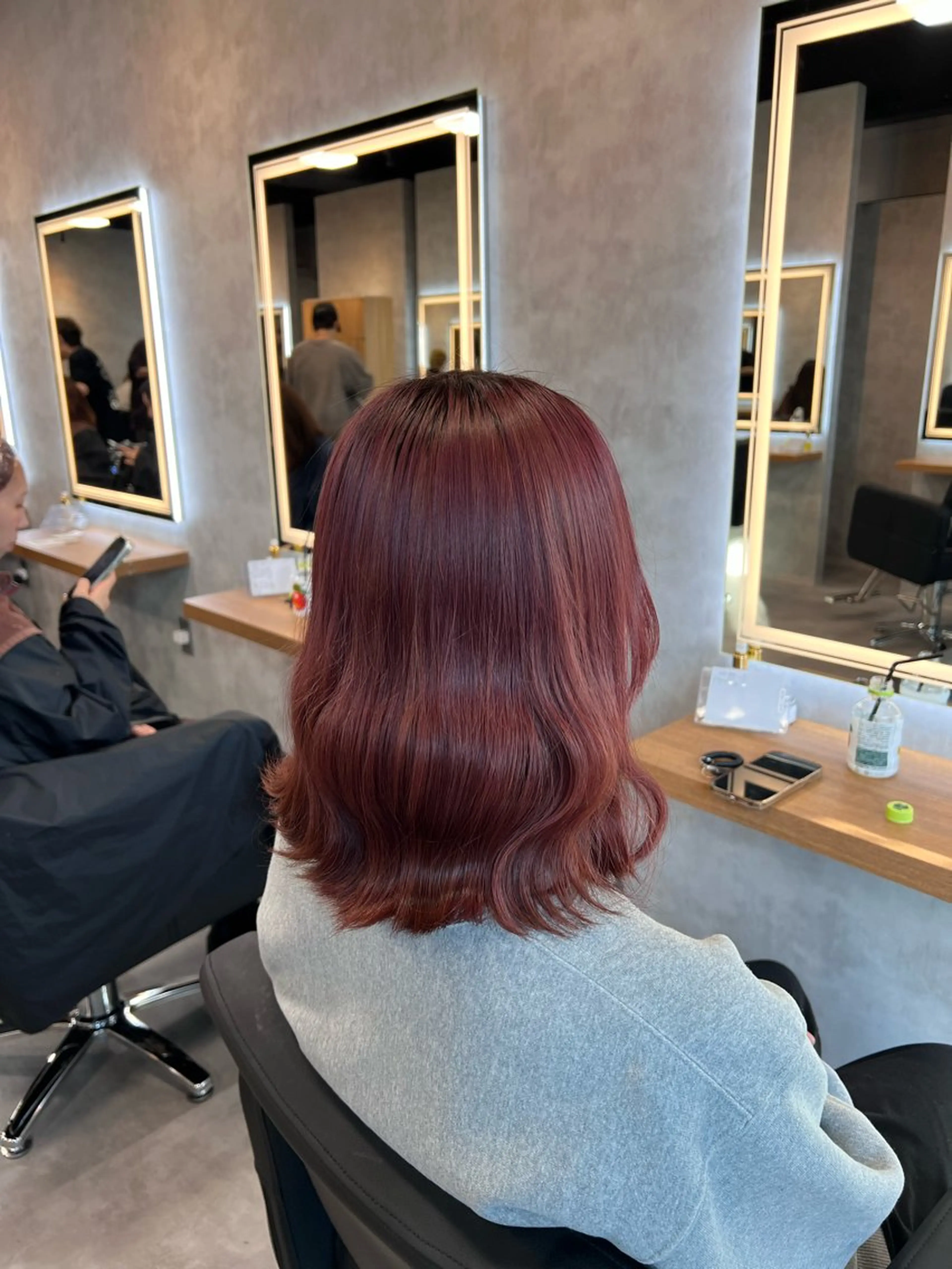 ミディアム カラー 💖札幌カラー 指名No.1💖玲奈のヘアスタイル