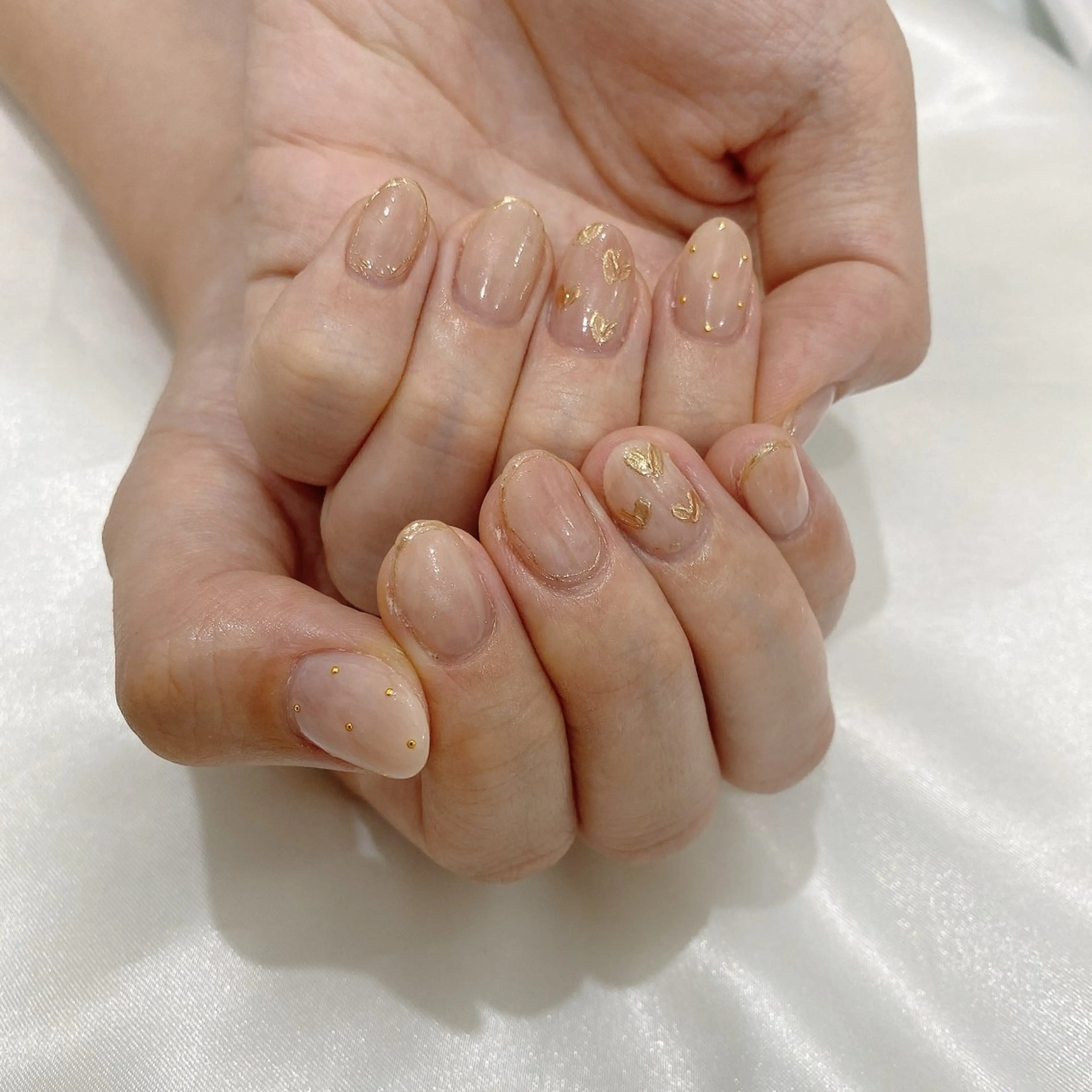 ネイル ミラーネイル ハンドネイル SOL NAILのネイルデザイン