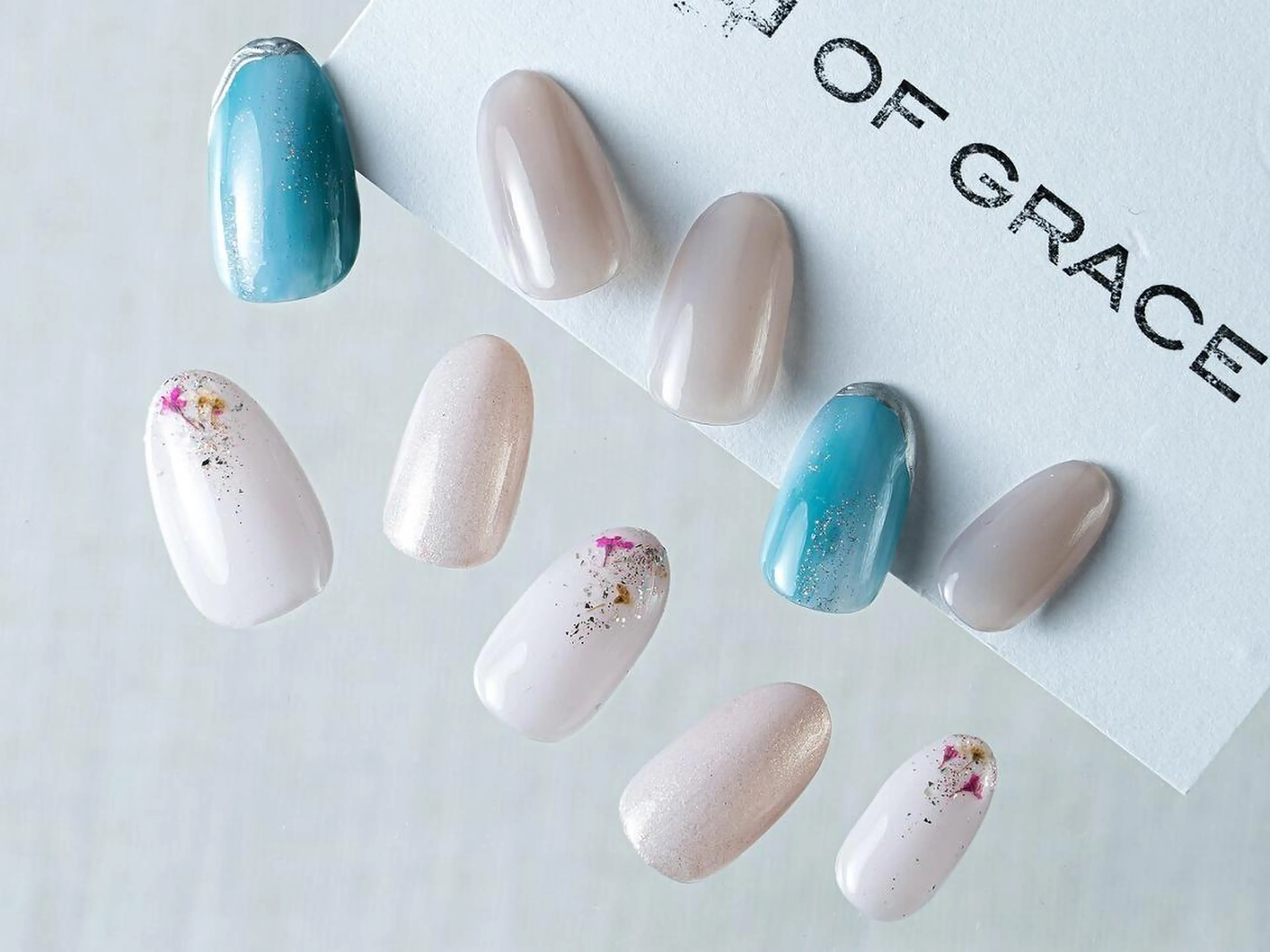 ショート 沓間 杏果のネイルデザイン