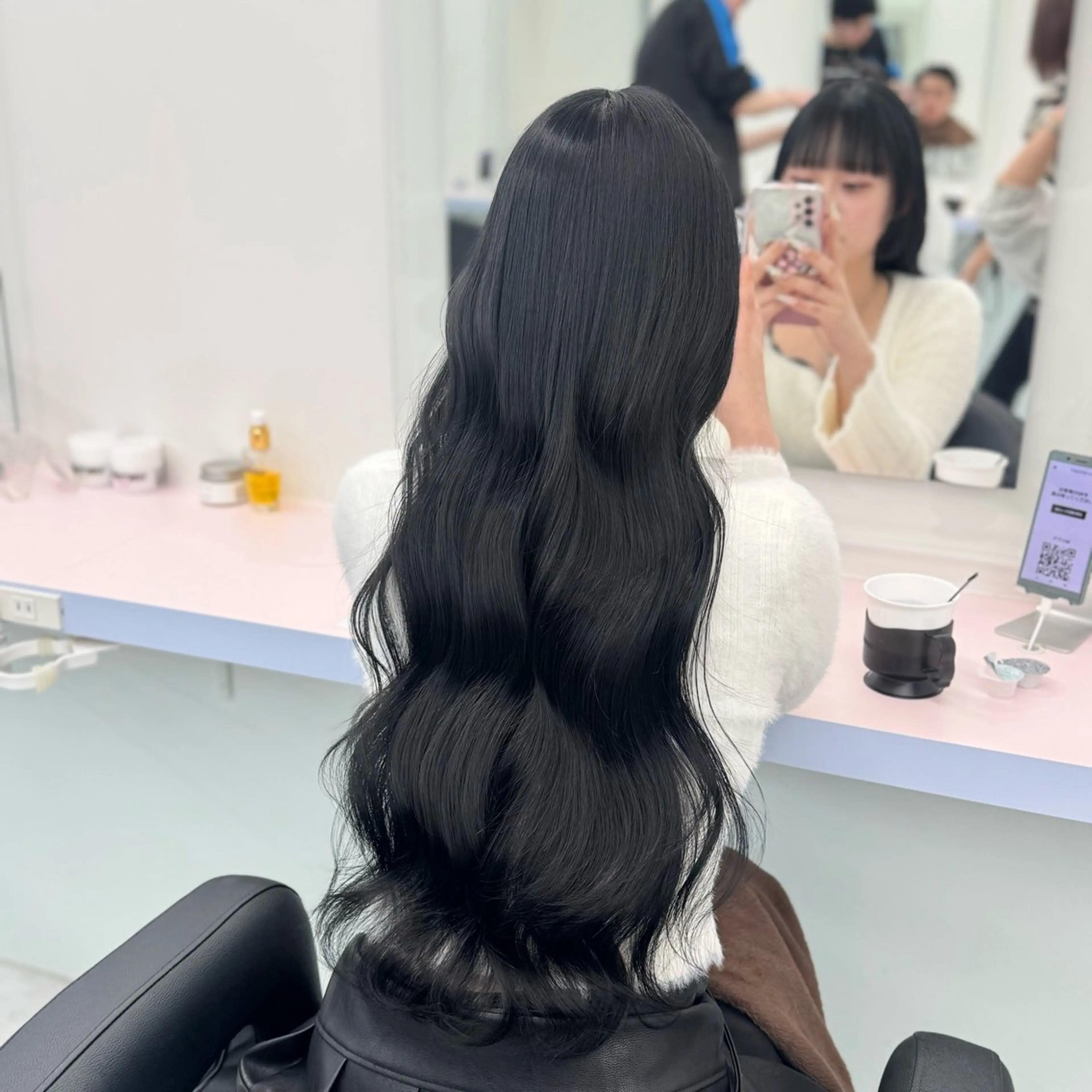 ロング カラー ヘアアレンジ 💘Risa💘/ミ ルクティ/ハイトーンのヘアスタイル