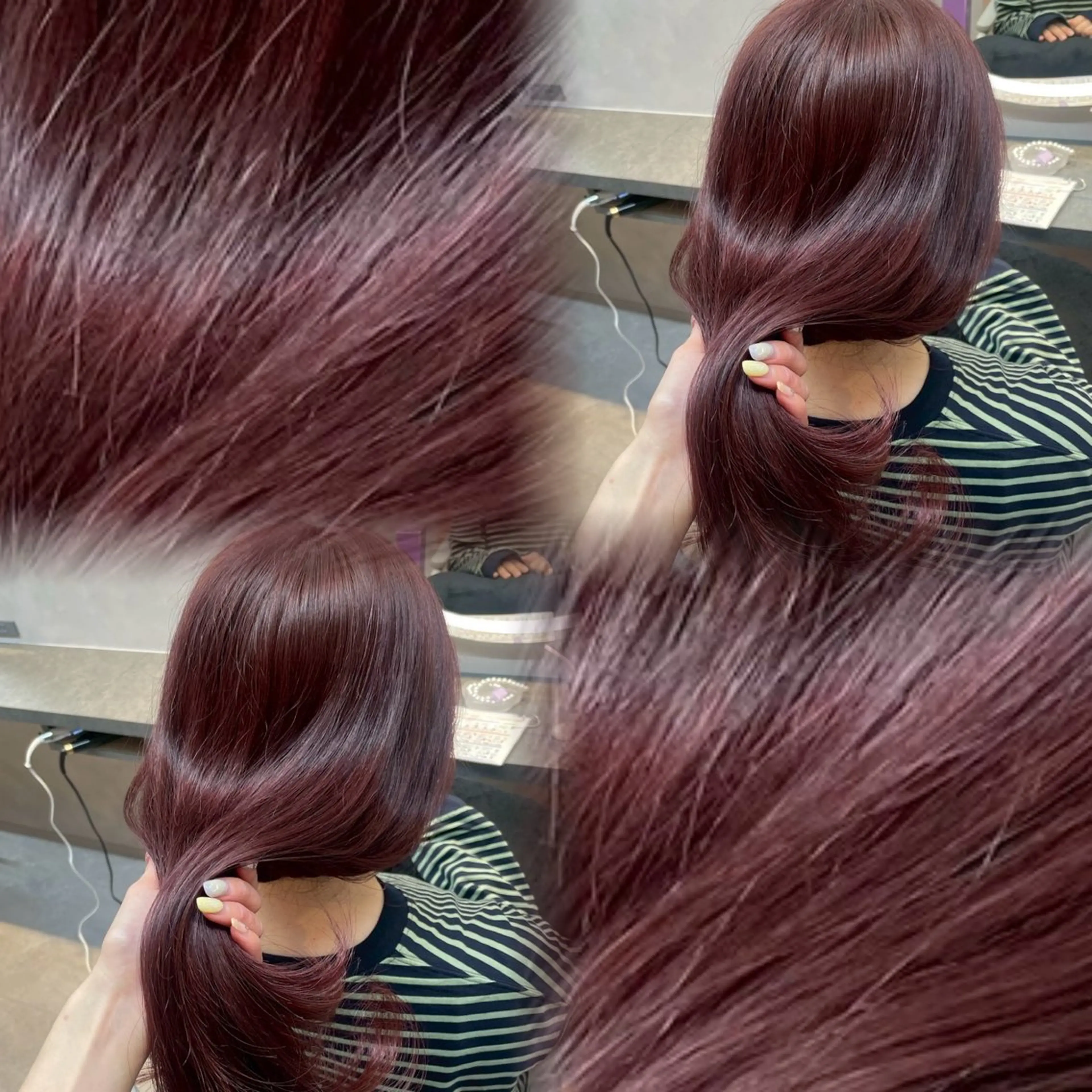 カラー ShioRi/博多/ ブリーチ/ハイトーンのヘアスタイル