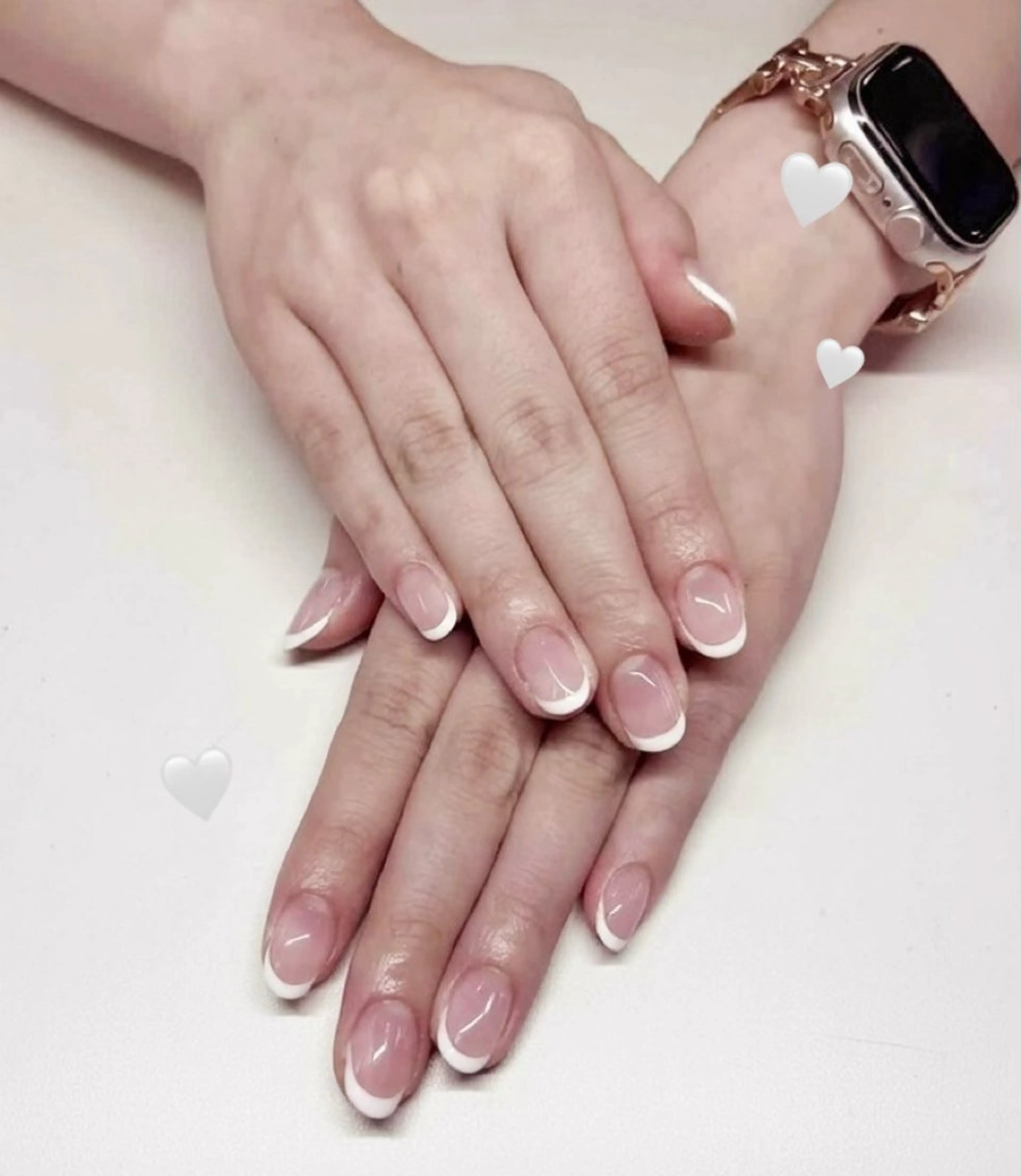 ネイル フレンチネイル ハンドネイル paljon めい 静岡市のネイルデザイン