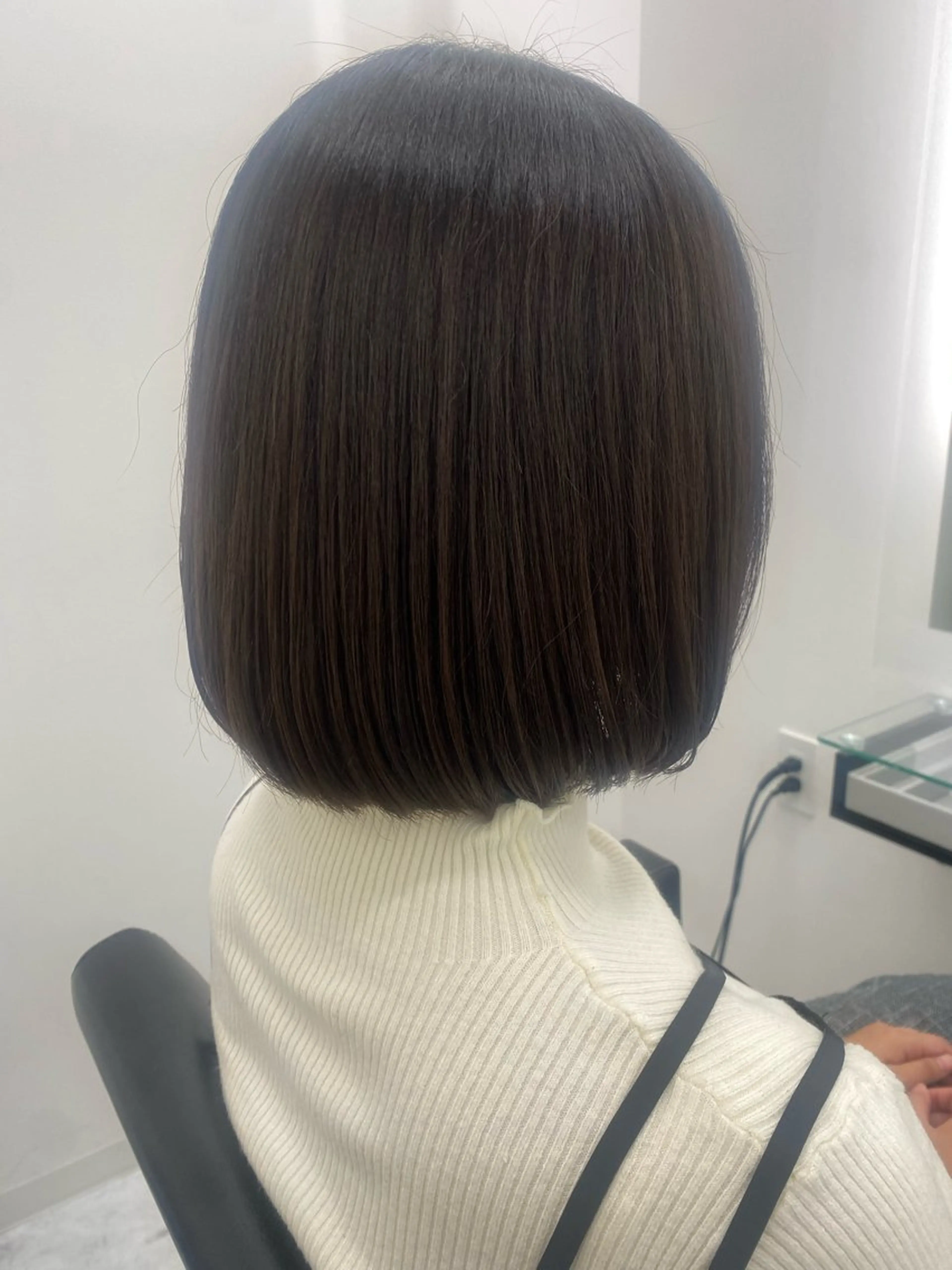 ショート ボブ カット ヘアカラー トリートメント 髪質改善サロン🫧 セキチサトのヘアスタイル