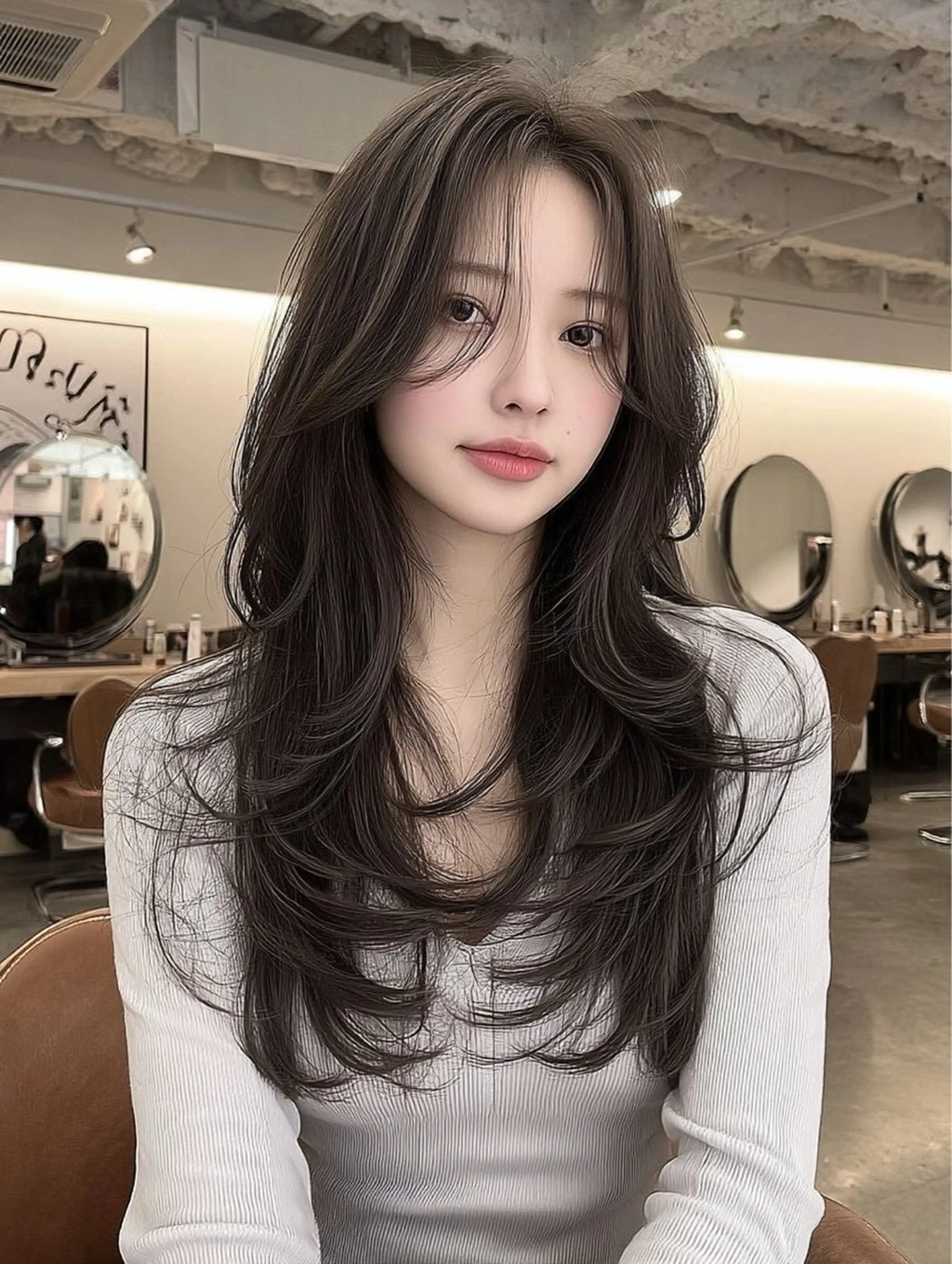 セミロング カラー 透明感カラー ハイトーンカラー インナーカラー ボブ 髪質改善 カット ヘアカラー ハイトーン/ブリーチ /reitのヘアスタイル