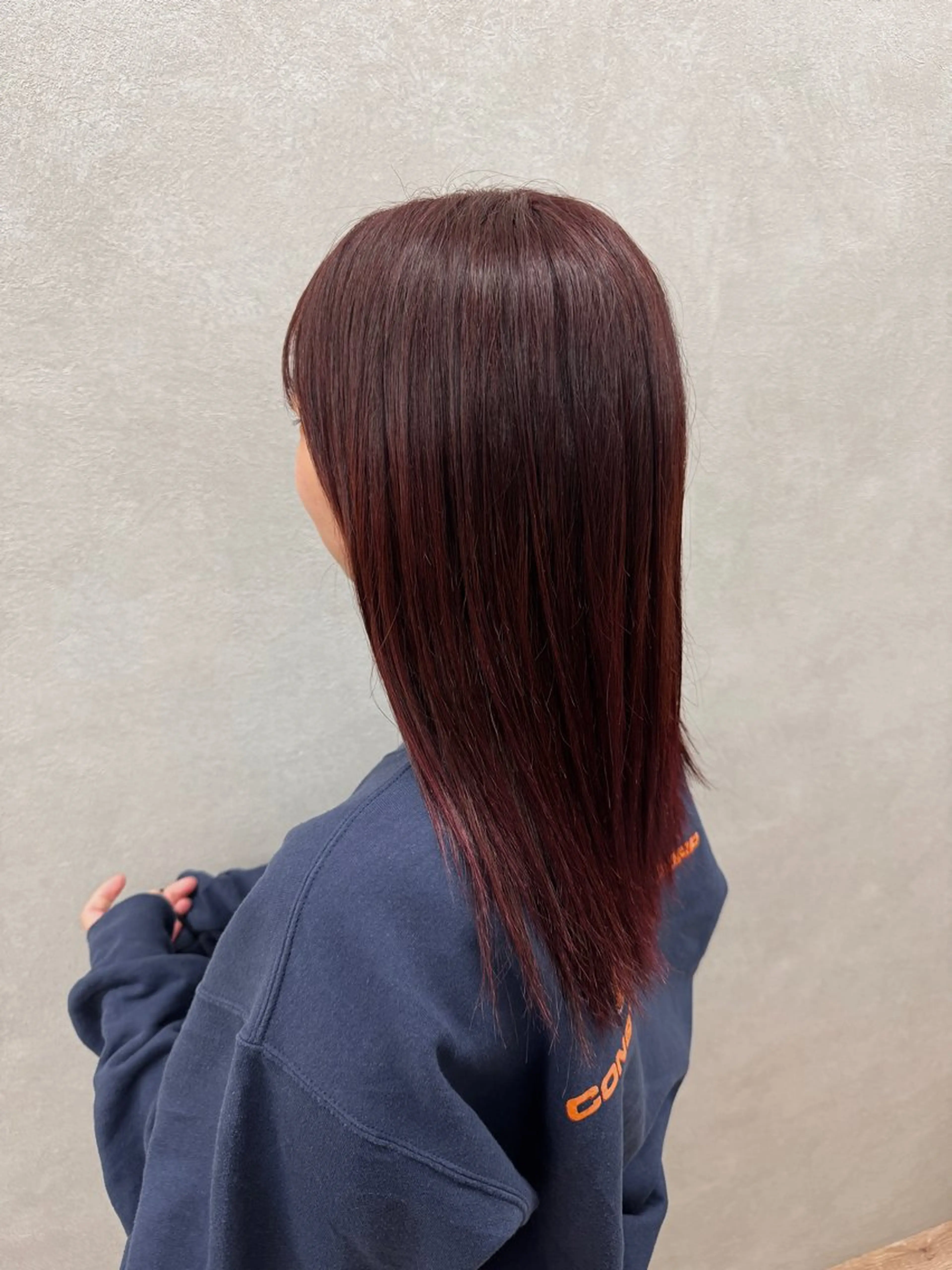 似合わせカット+ヘアカラーの写真